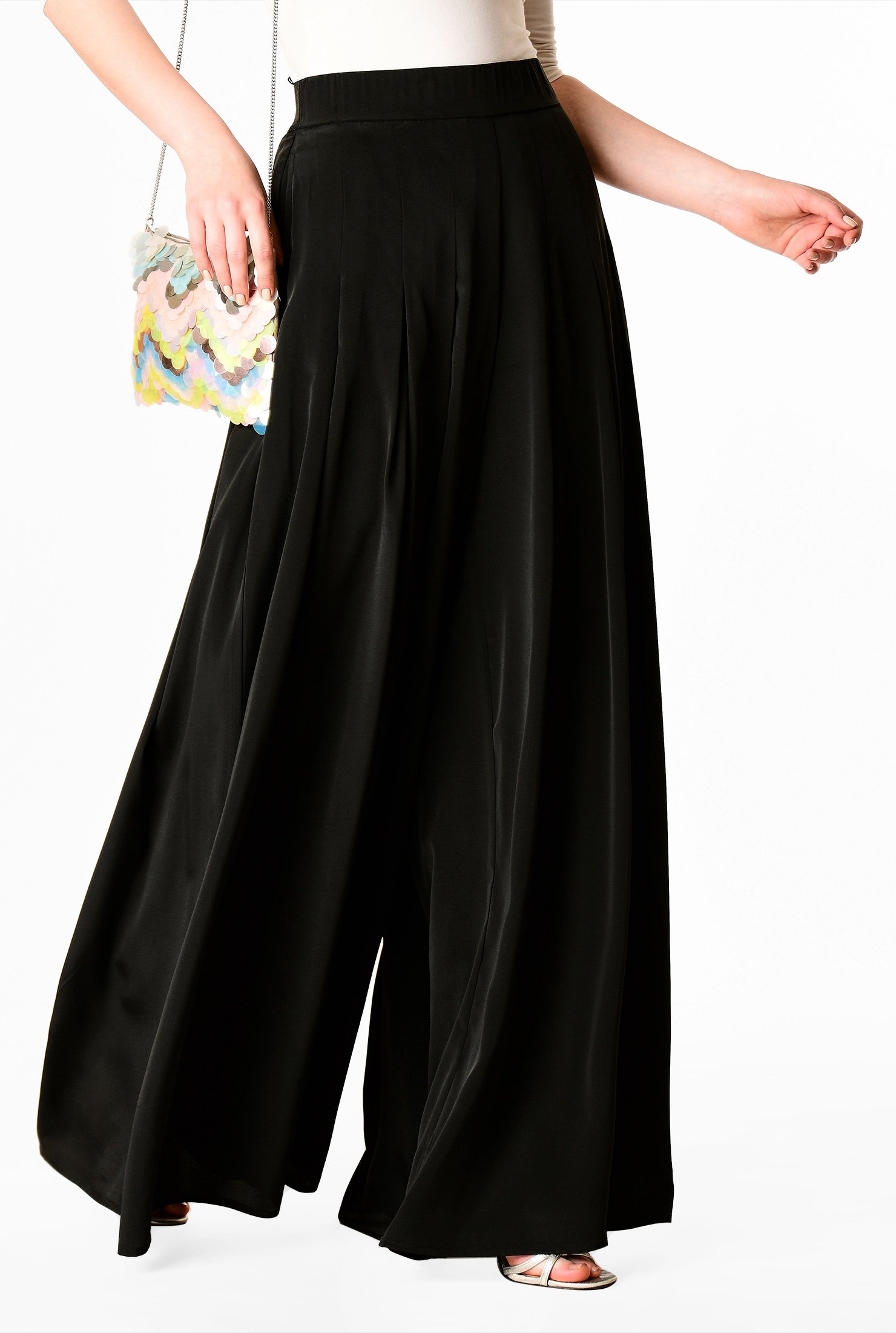 formal palazzo pants women's clothing