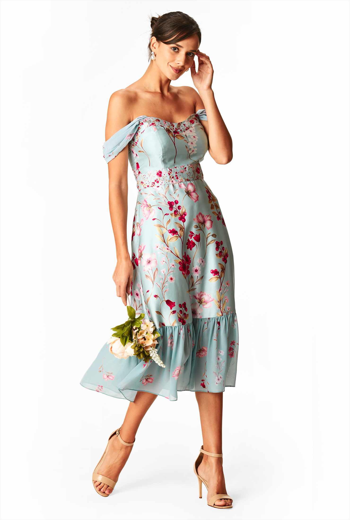 plus size denim dress target