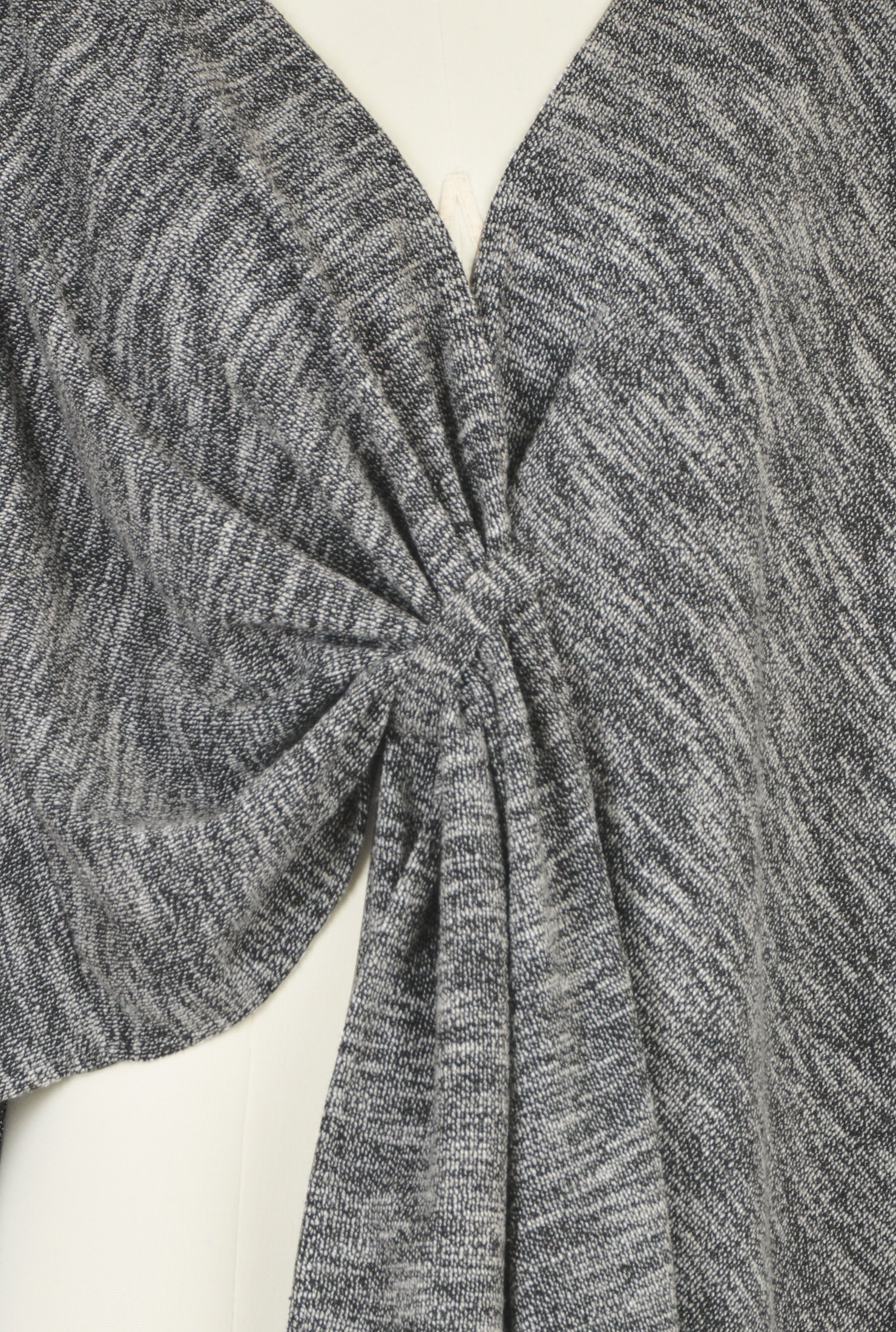 Shop Space dyed sweater knit cape | eShakti