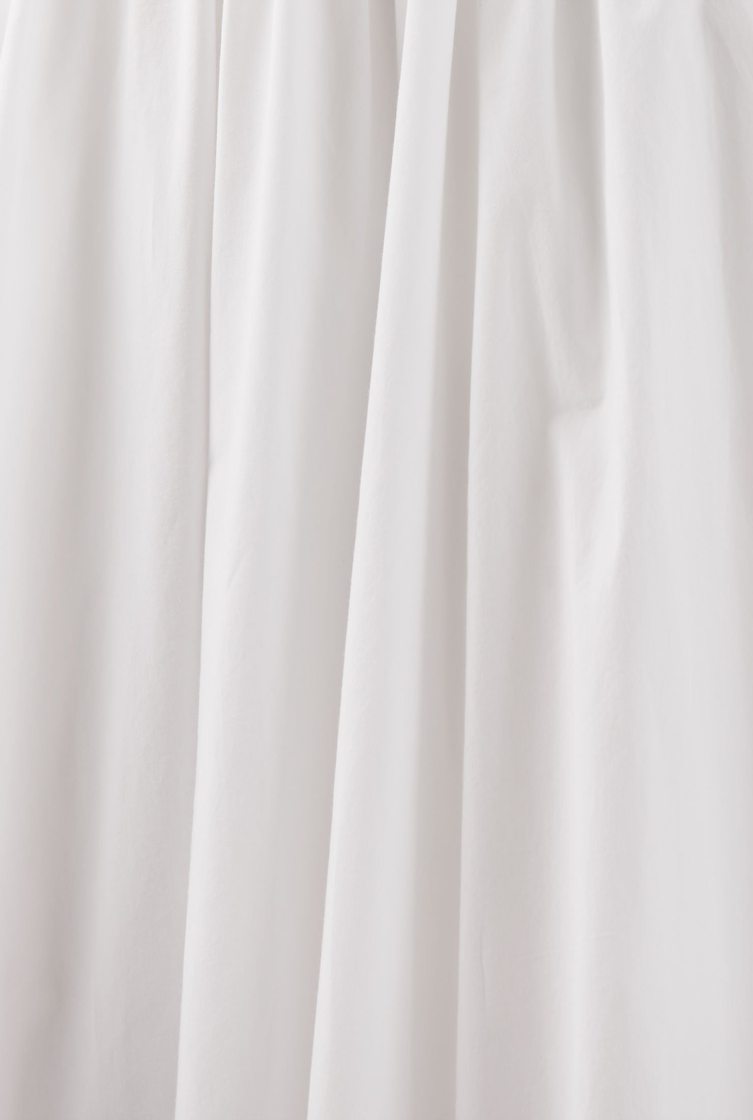 Shop Lace trim surplice cotton poplin maxi dress | eShakti