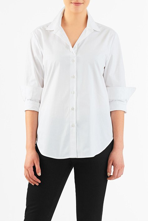 Button up shirts discount with shoulder straps