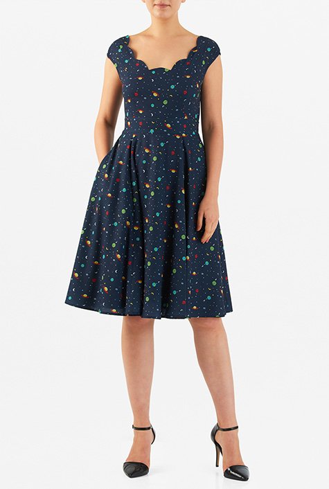 Shop Virginia dress | eShakti