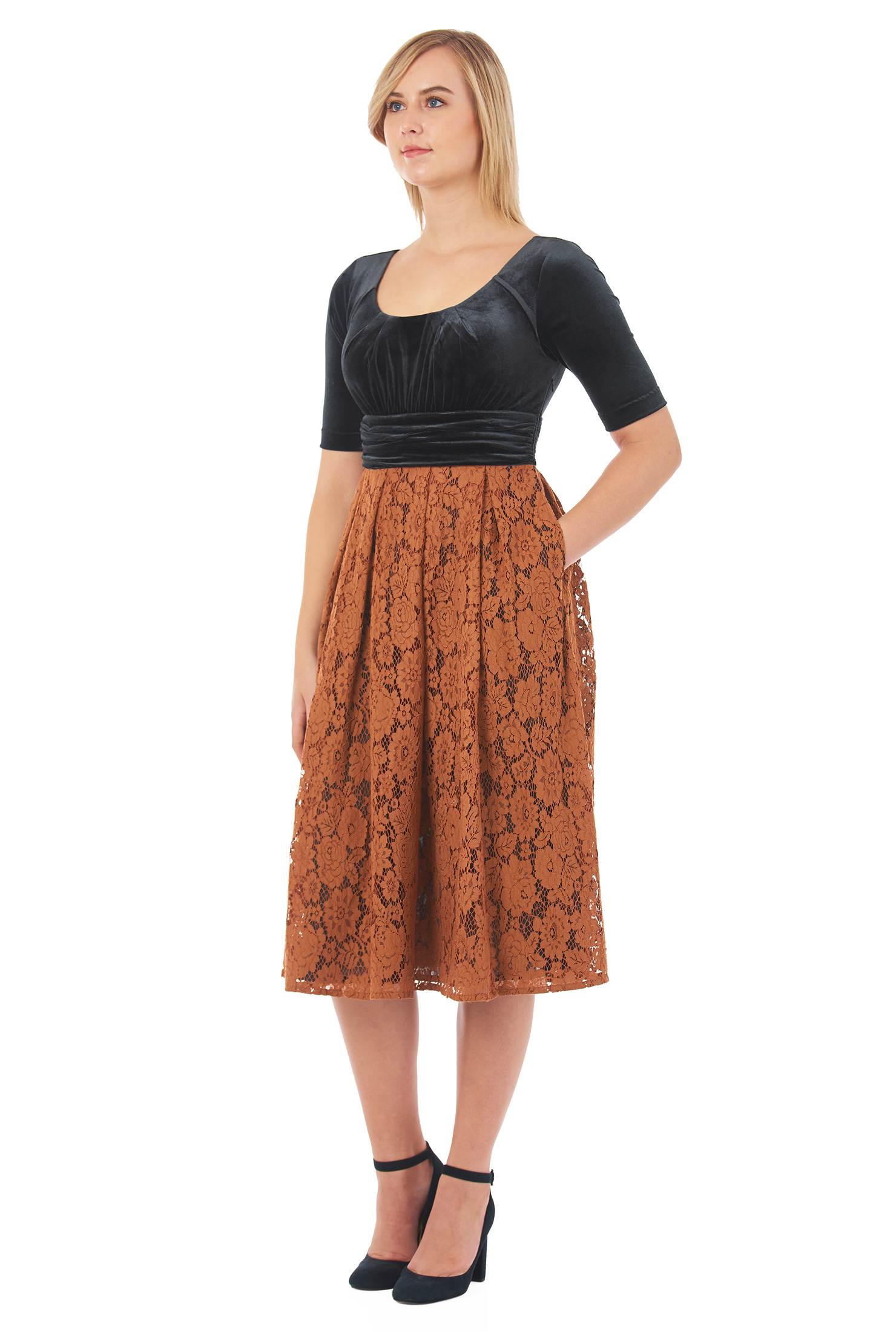 eshakti chelsea dress