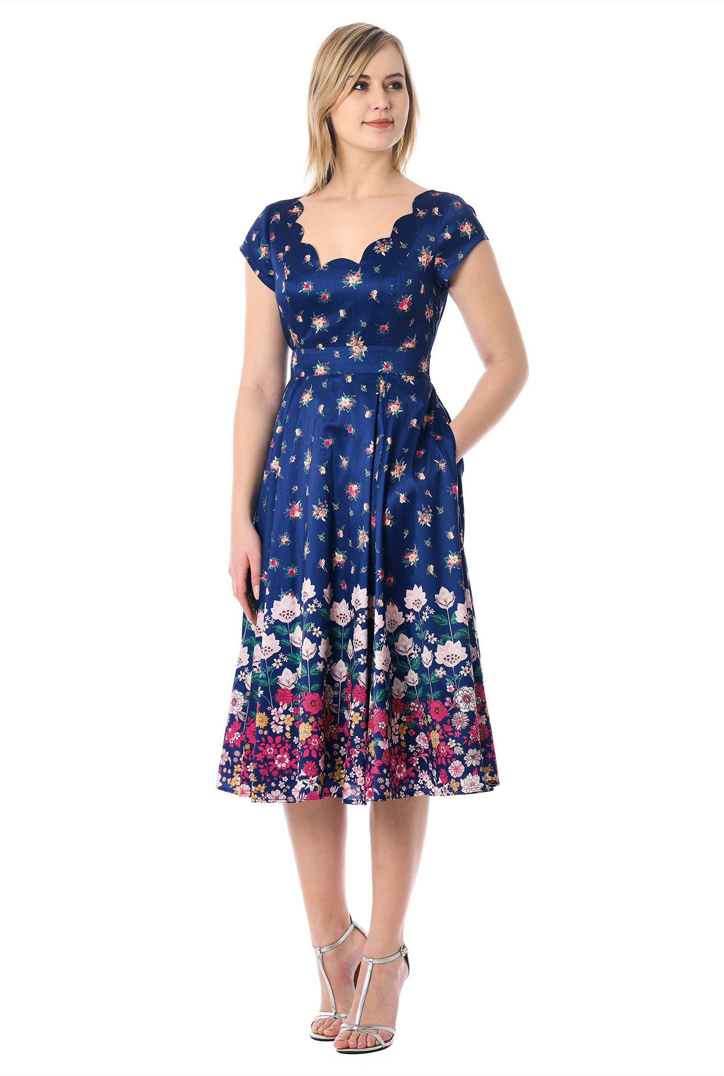 Shop Virginia dress | eShakti