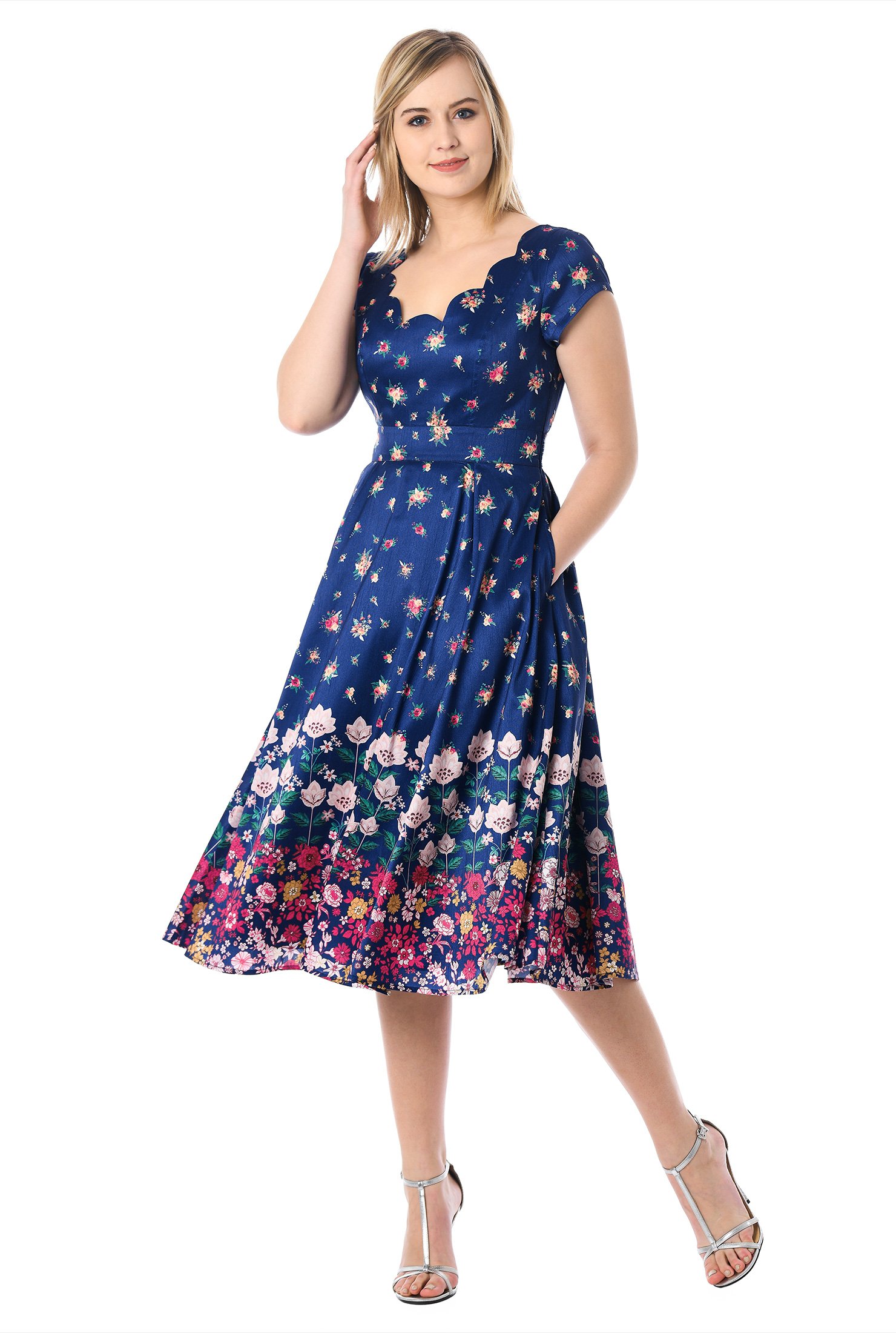 Shop Virginia dress | eShakti