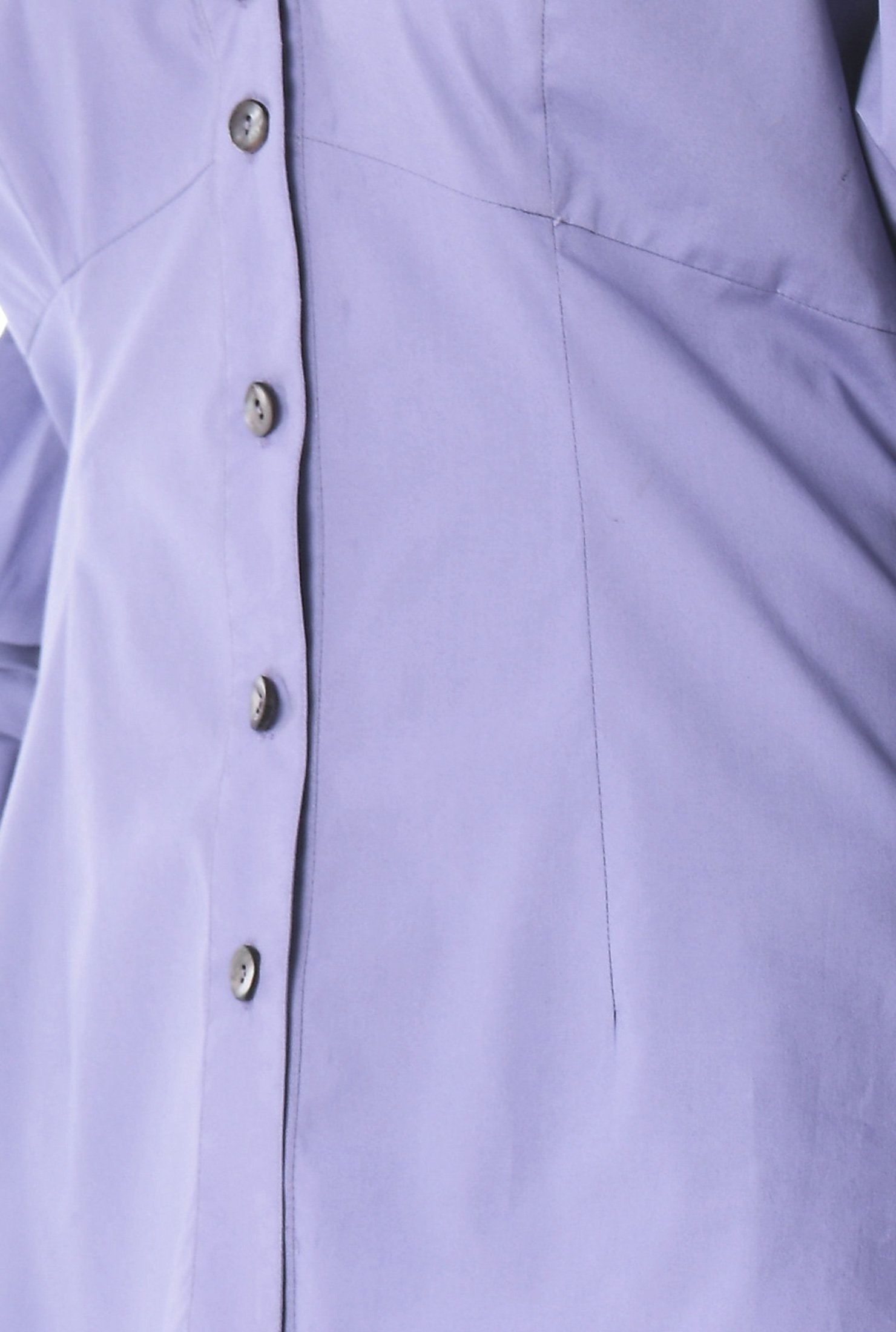 Shop Off-the-shoulder cotton poplin tiered sleeve shirt | eShakti