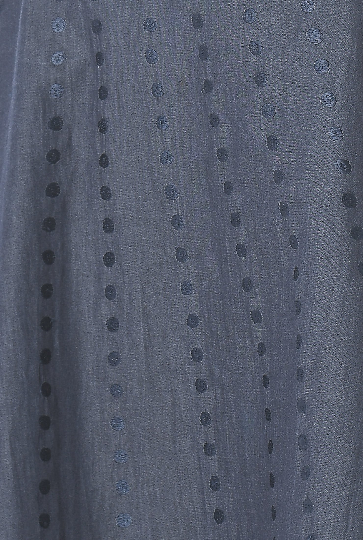 Shop Polka dot embellished cotton chambray skirt | eShakti