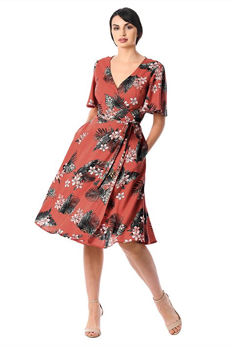 floaty floral dresses with sleeves