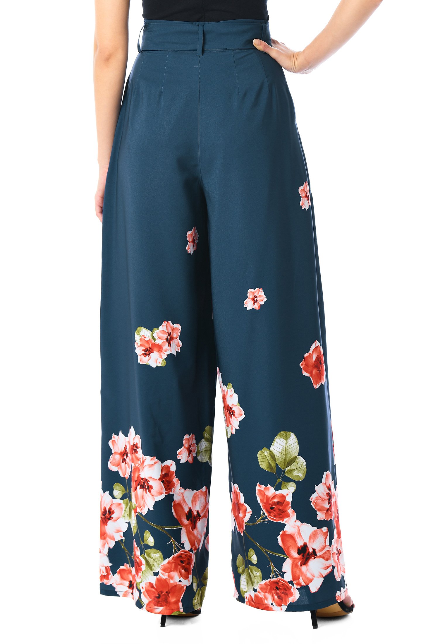 crepe palazzo pants online