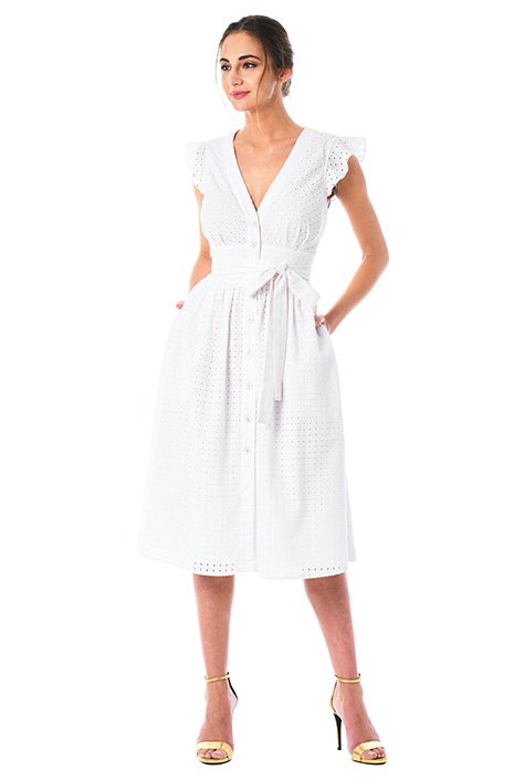 Eyelet dress definition best sale