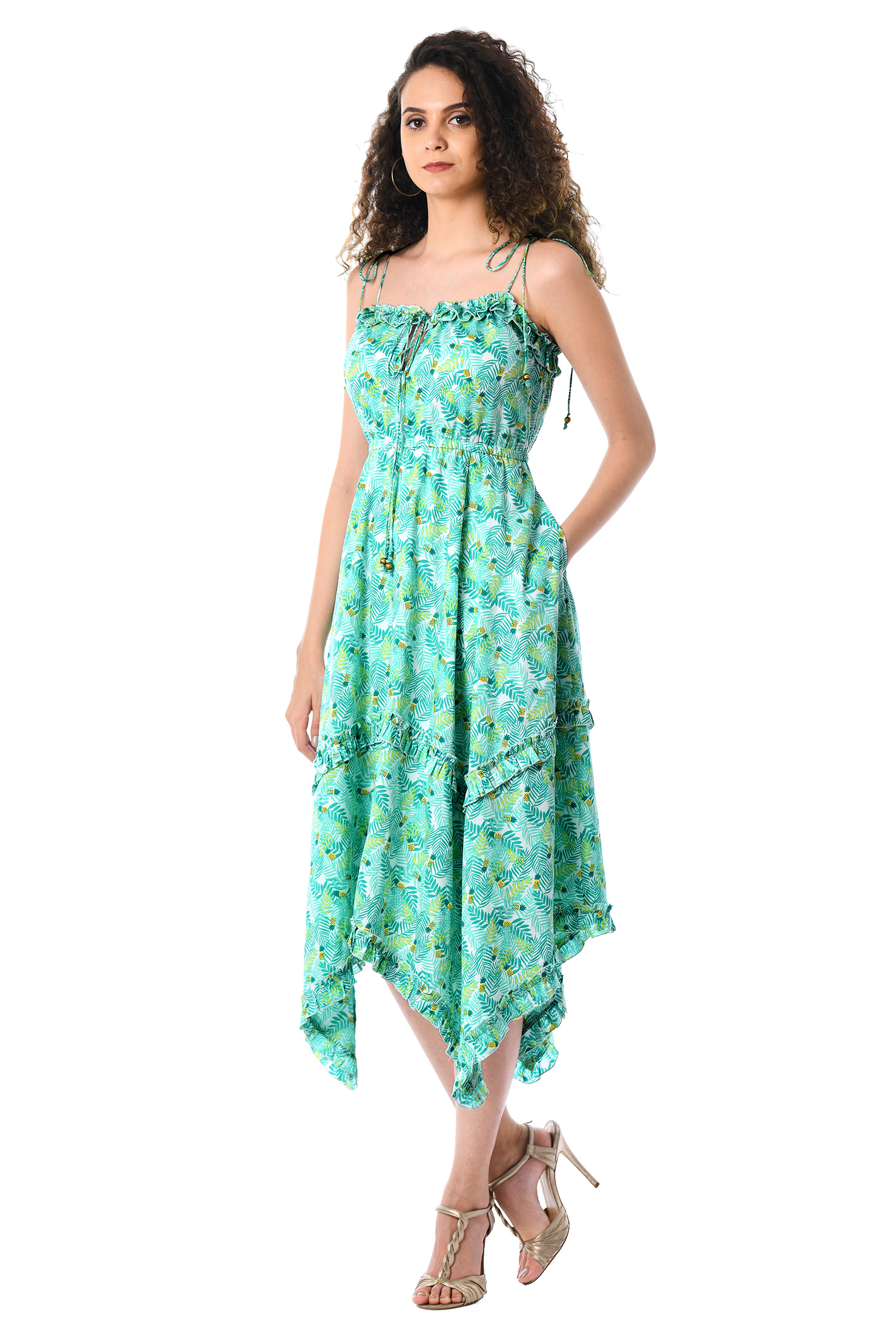 handkerchief hem sundress