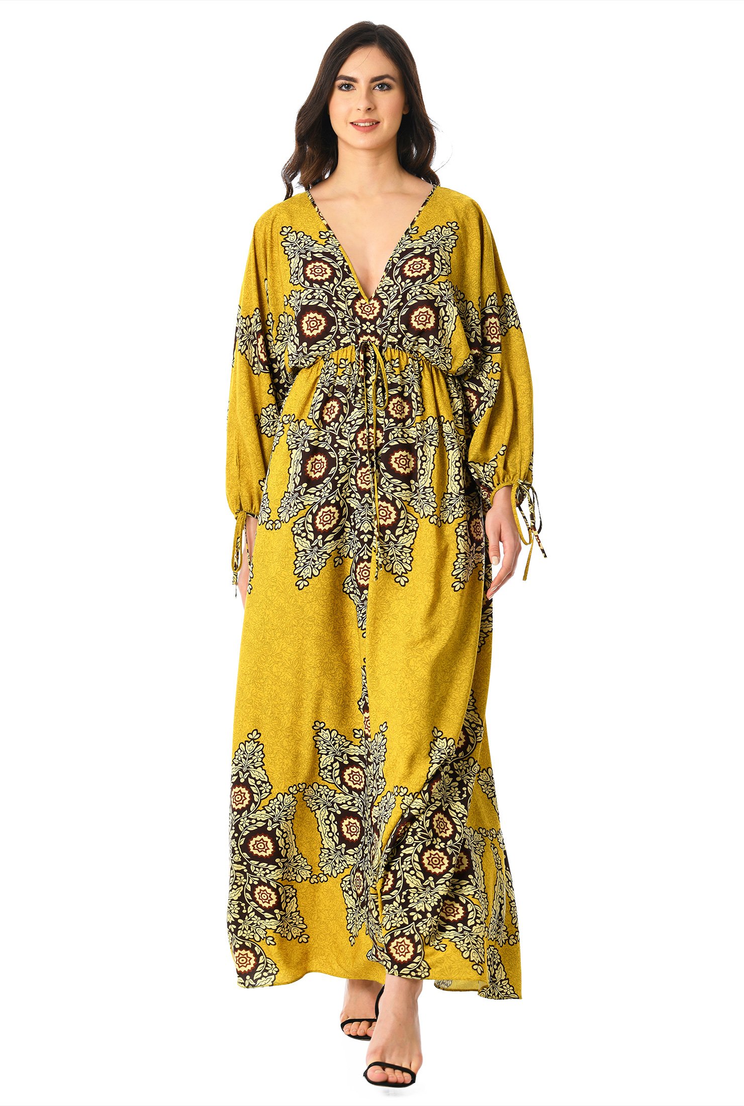 eshakti yellow dress