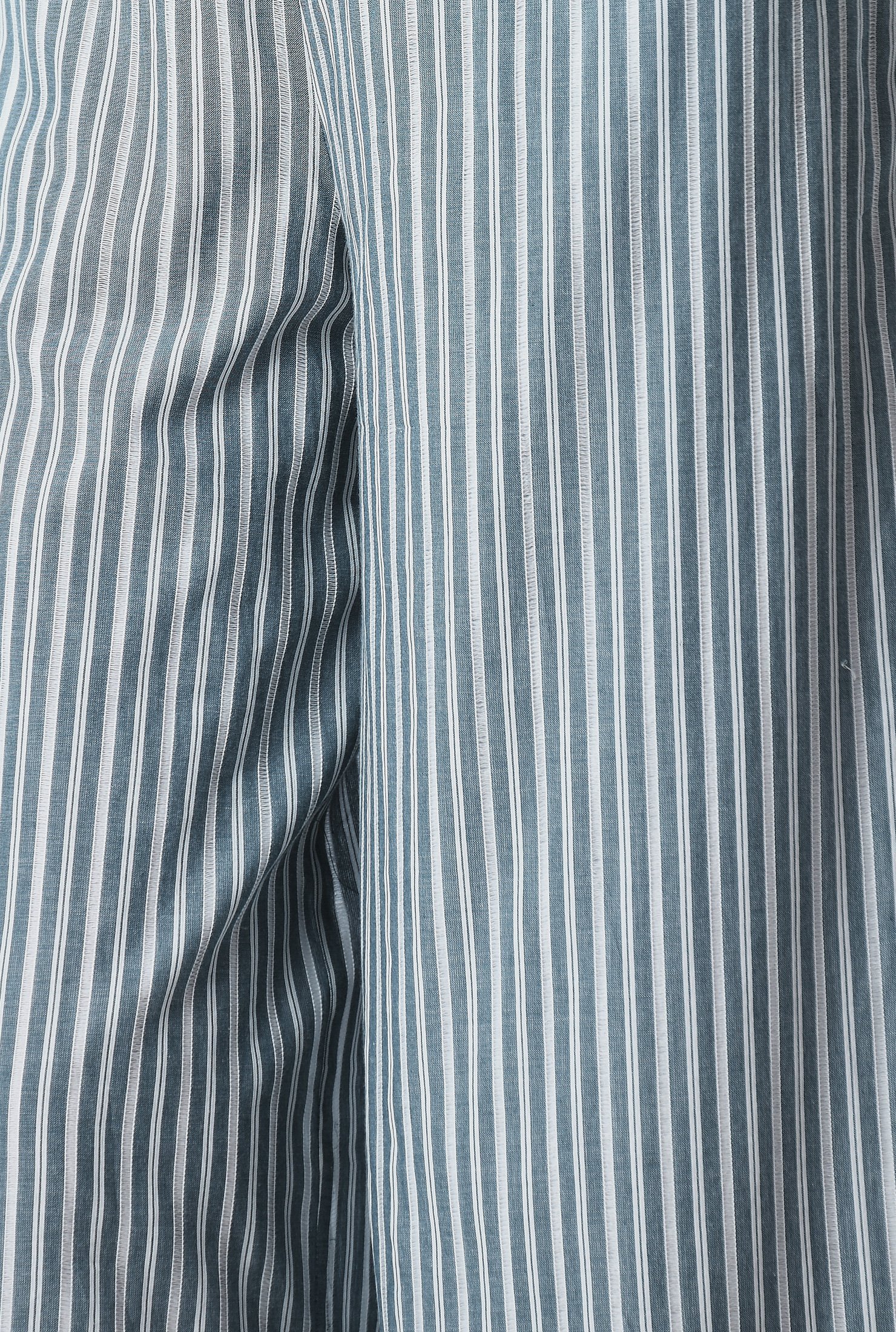 Shop Ruffle stripe cotton jumpsuit | eShakti