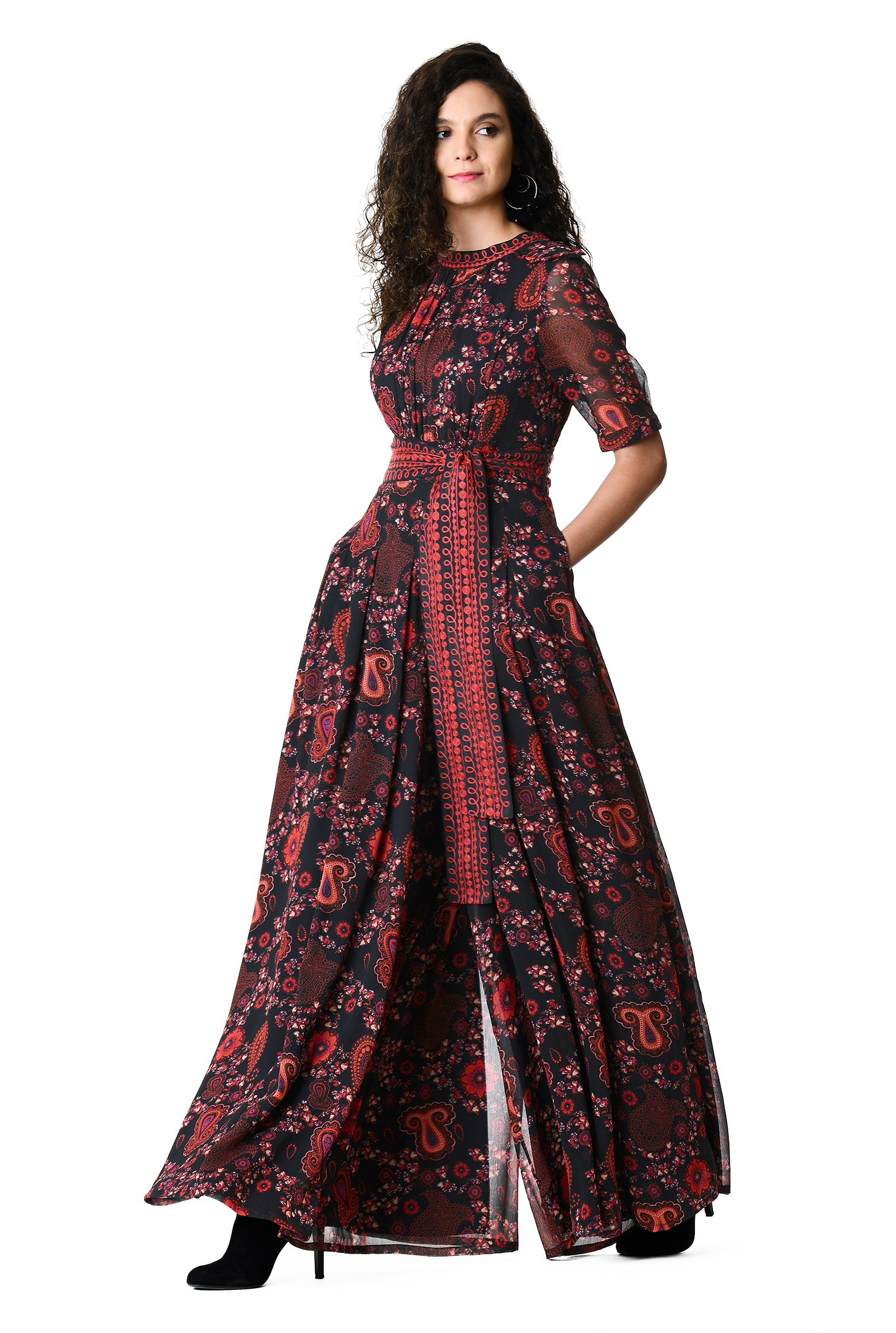 chiffon jumpsuit