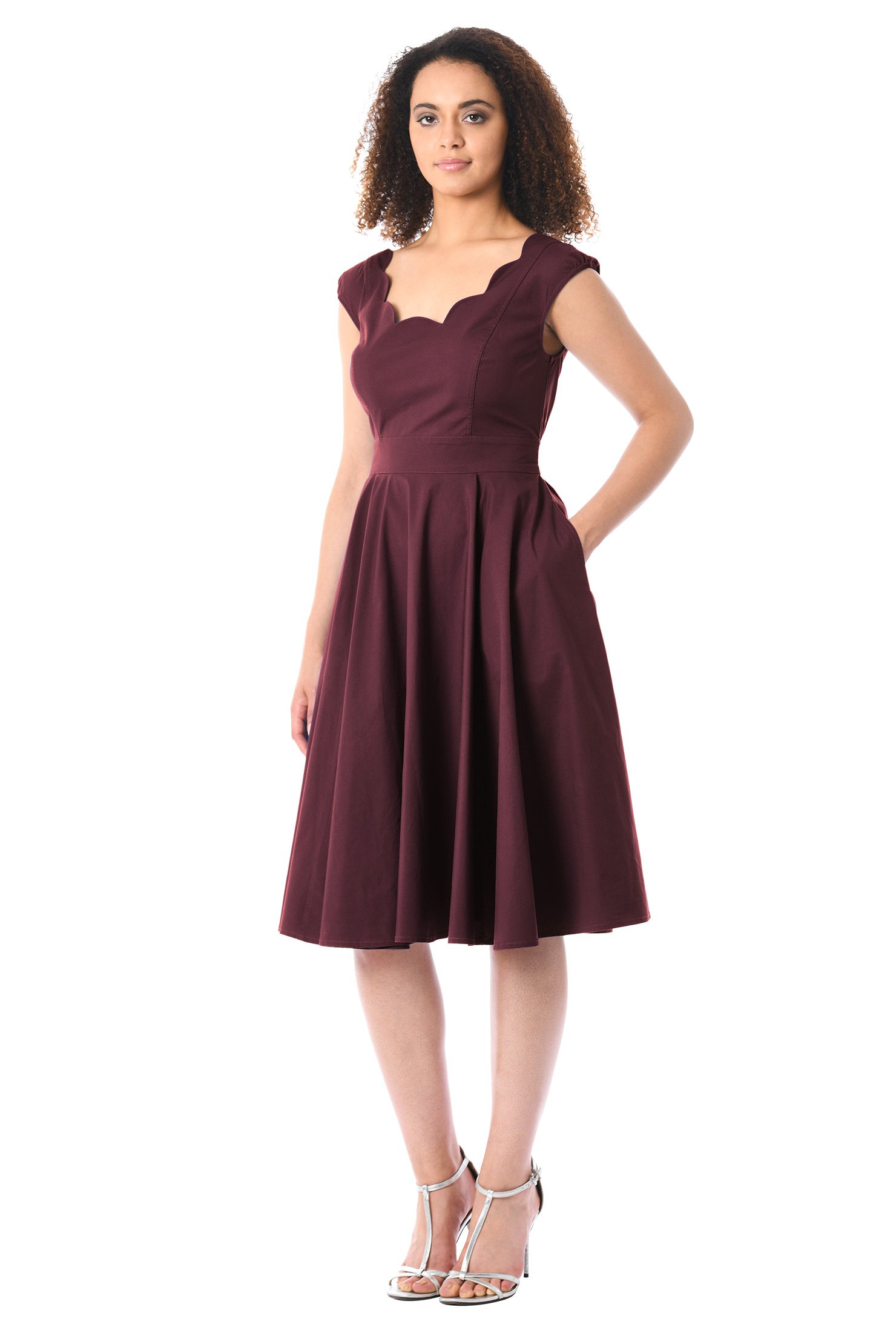 Shop Virginia dress | eShakti