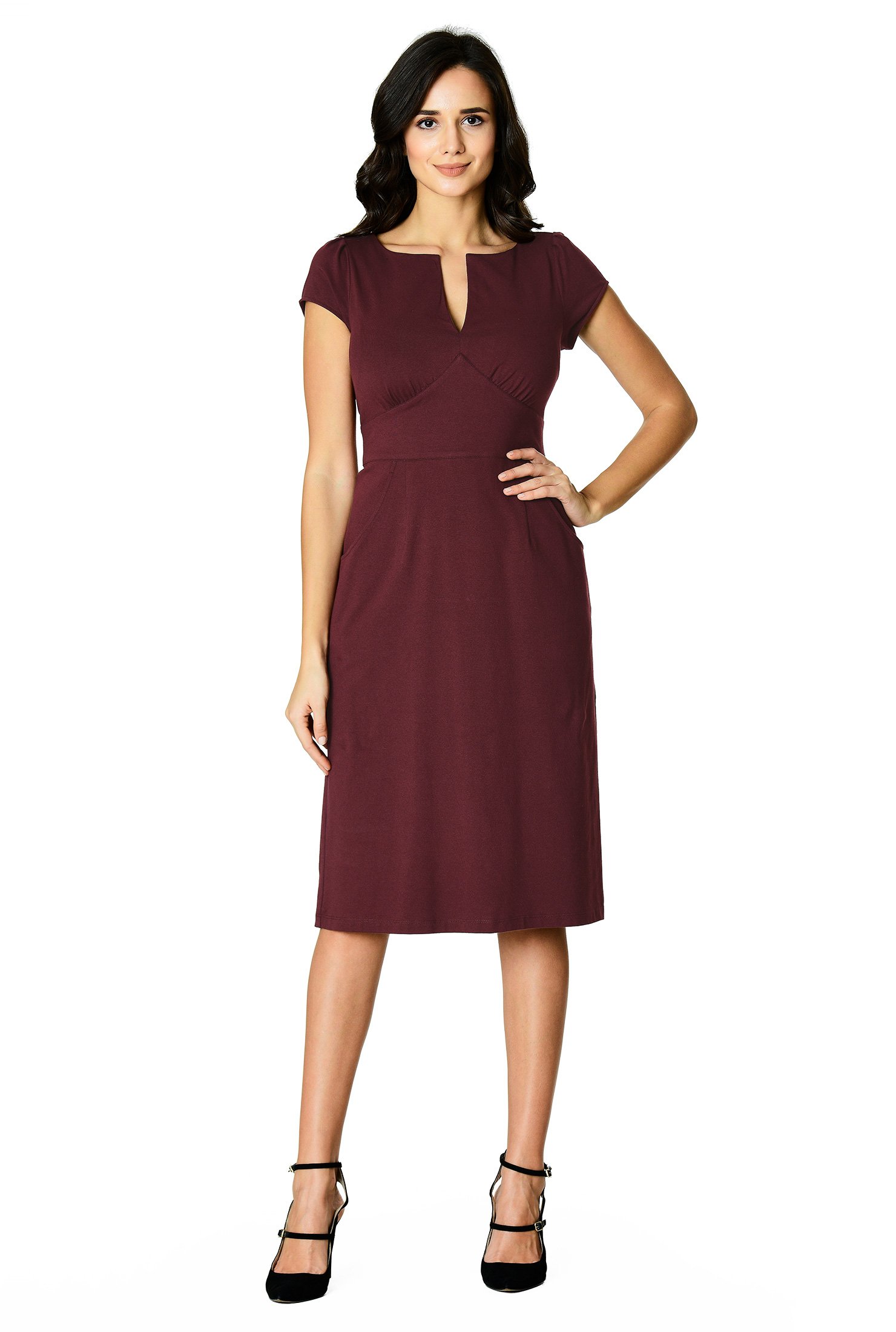 empire sheath dress