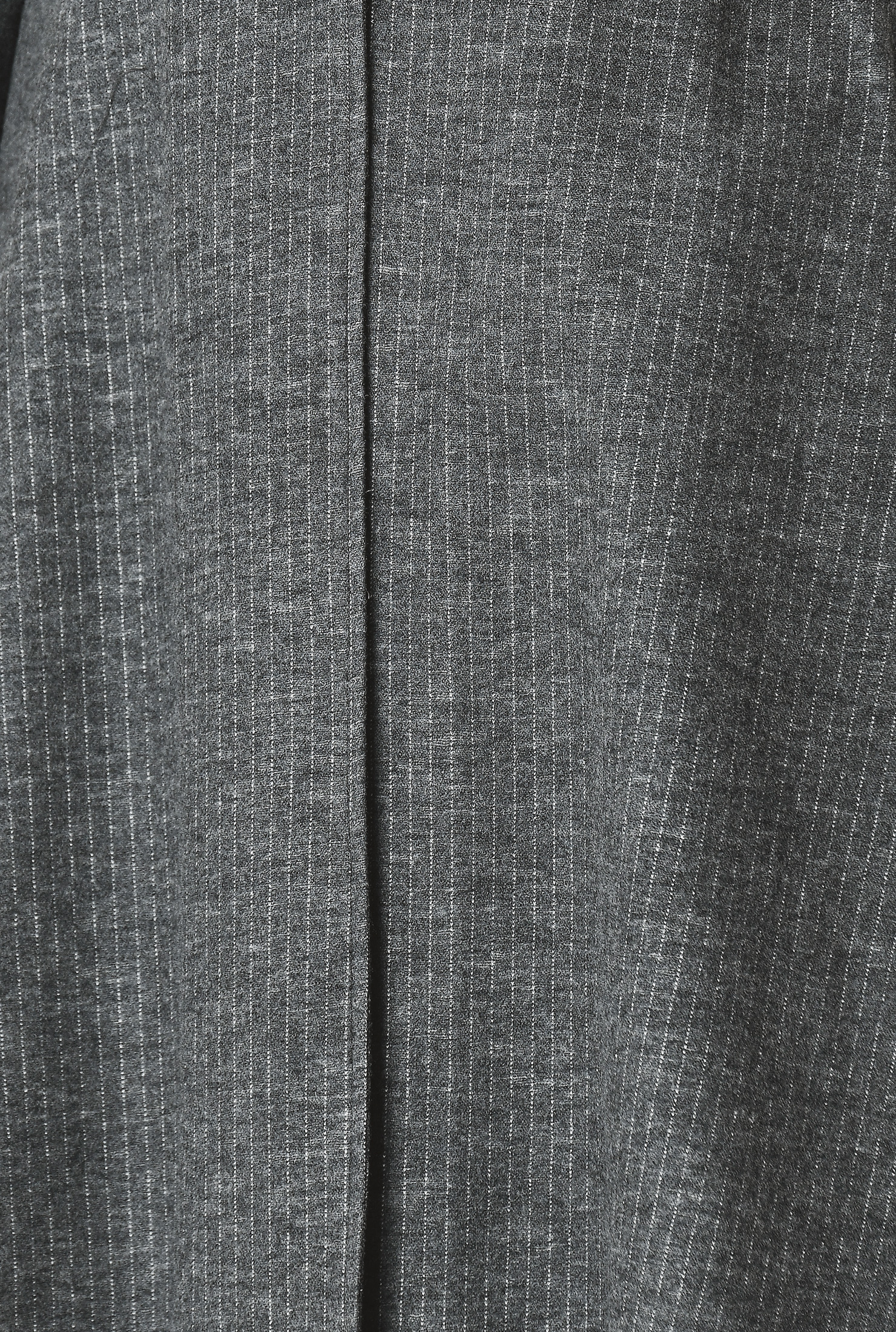 Shop High neck wool blend stripe A-line coat | eShakti