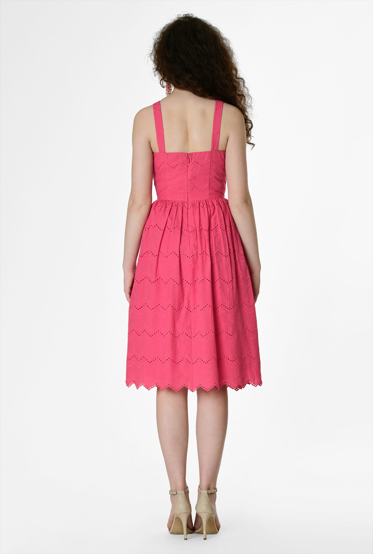 broderie anglaise sundress