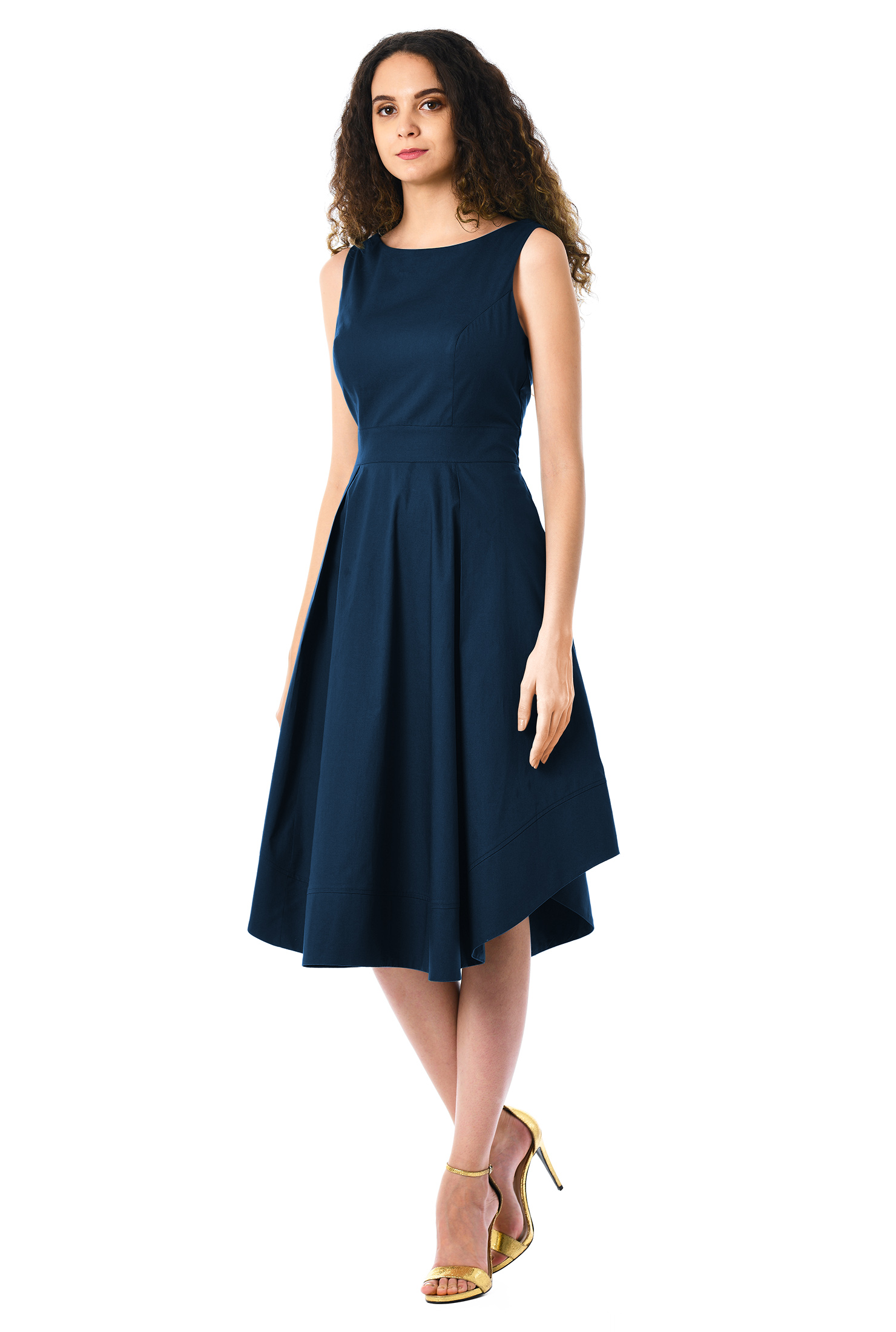 eshakti blue dress
