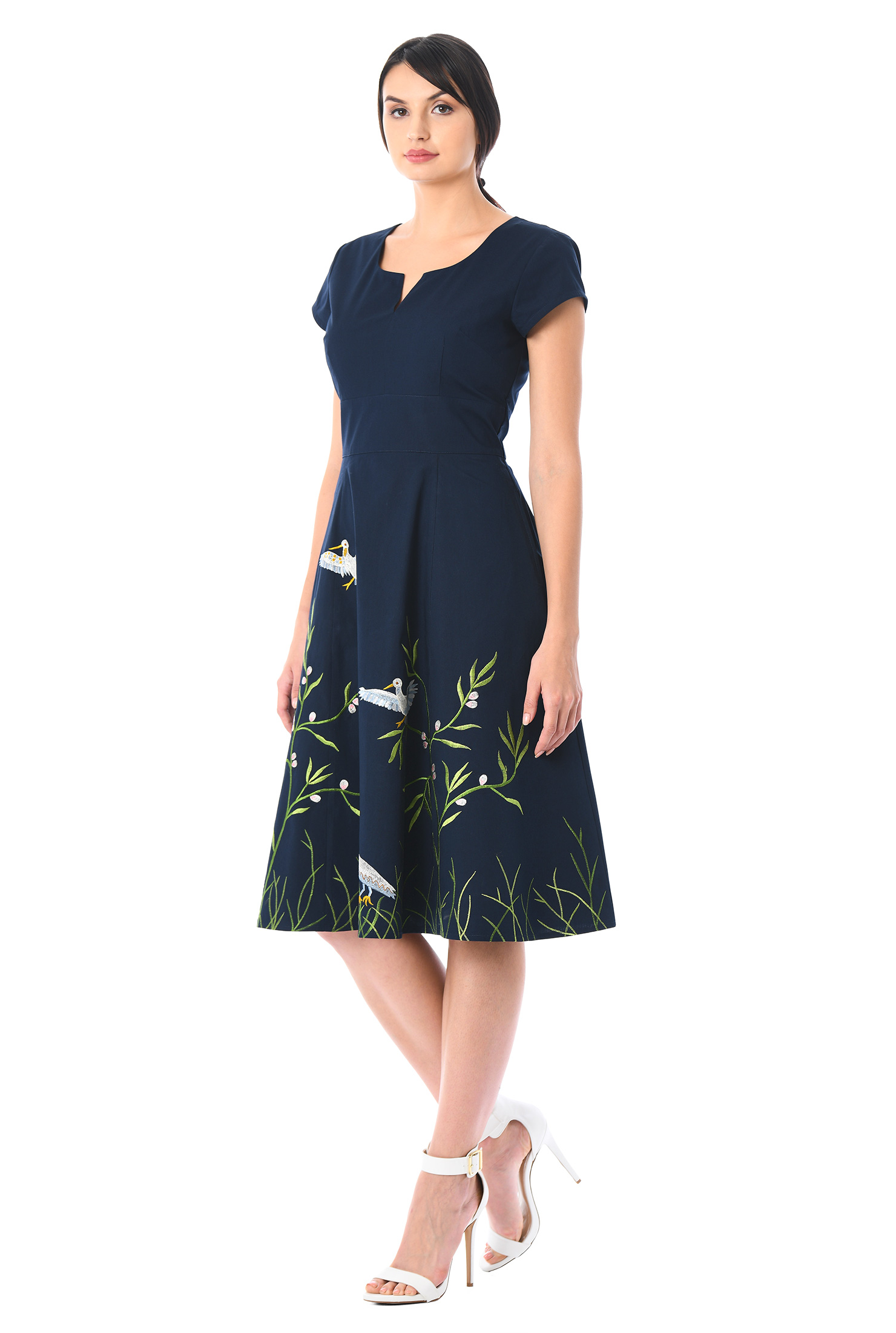 POI ポイ　check tunic dress poi ポィ Johnny Was Slip Dress Womens XS 100% Silk Pullover