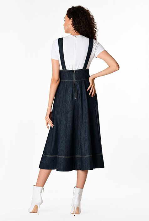 Simplicity 4838 Jumper Dress Flared Skirt Wing Collar Blouse Vintage S  VintageStitching  Vintage Sewing Patterns