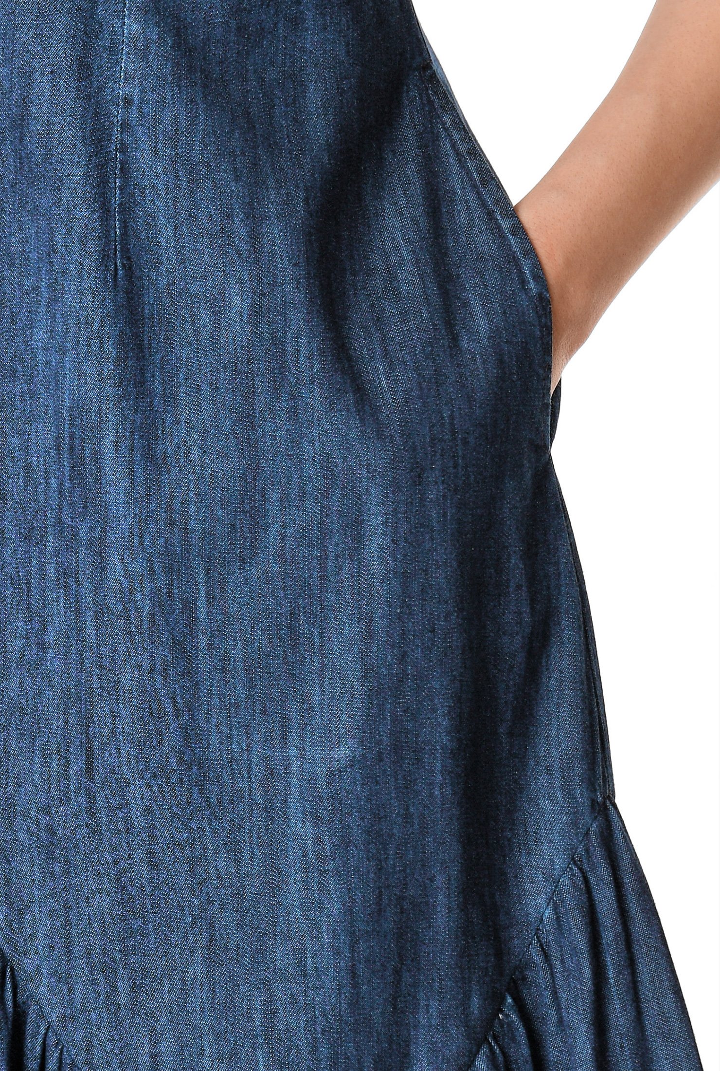 eshakti denim dress