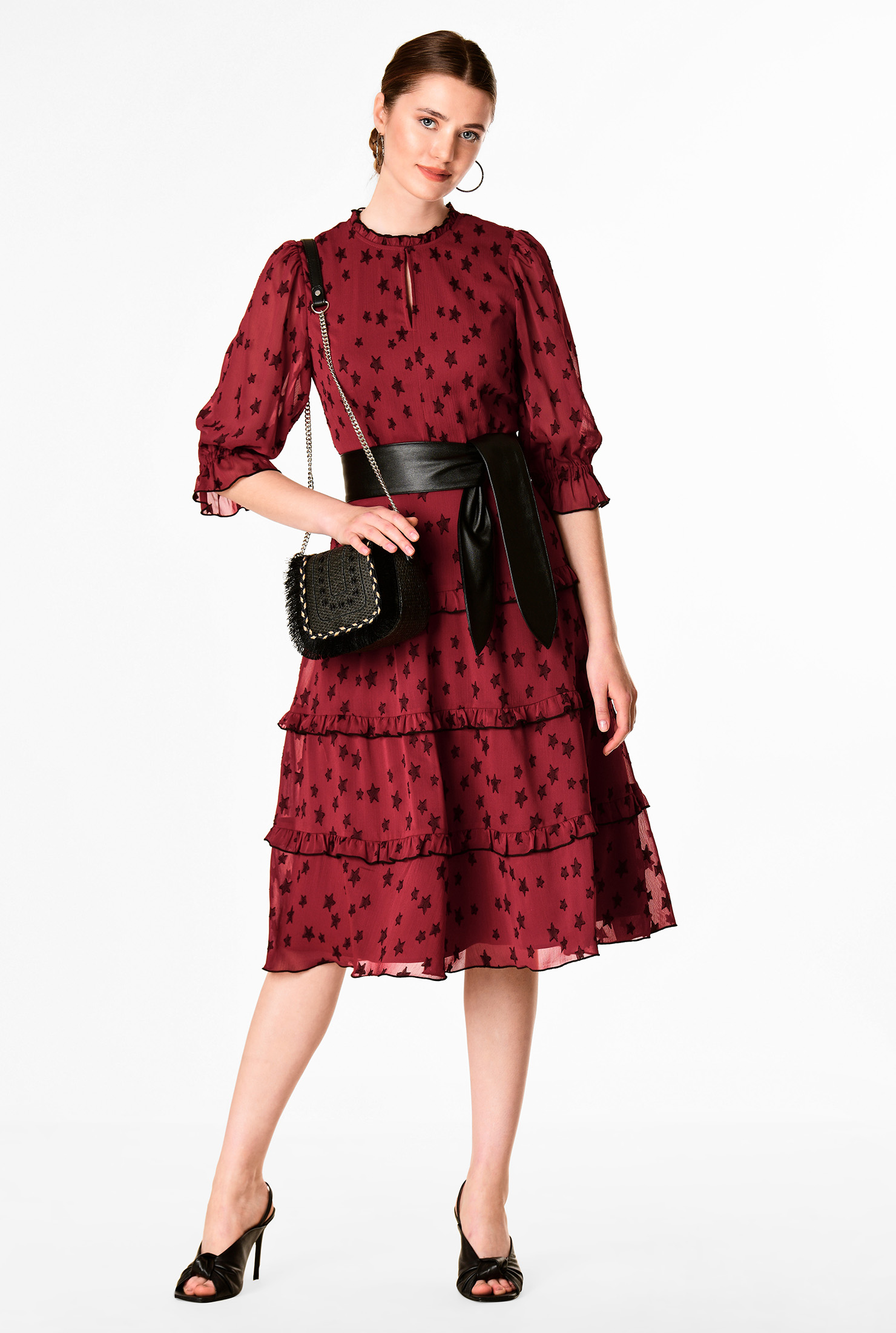 【タグ付き】Hesiod Frills Dress THE TOE Hesiod Frills Dress – THE TOÉ
