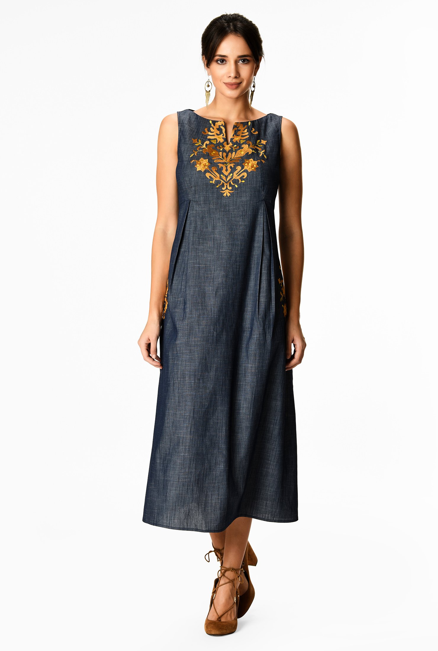 chambray dress