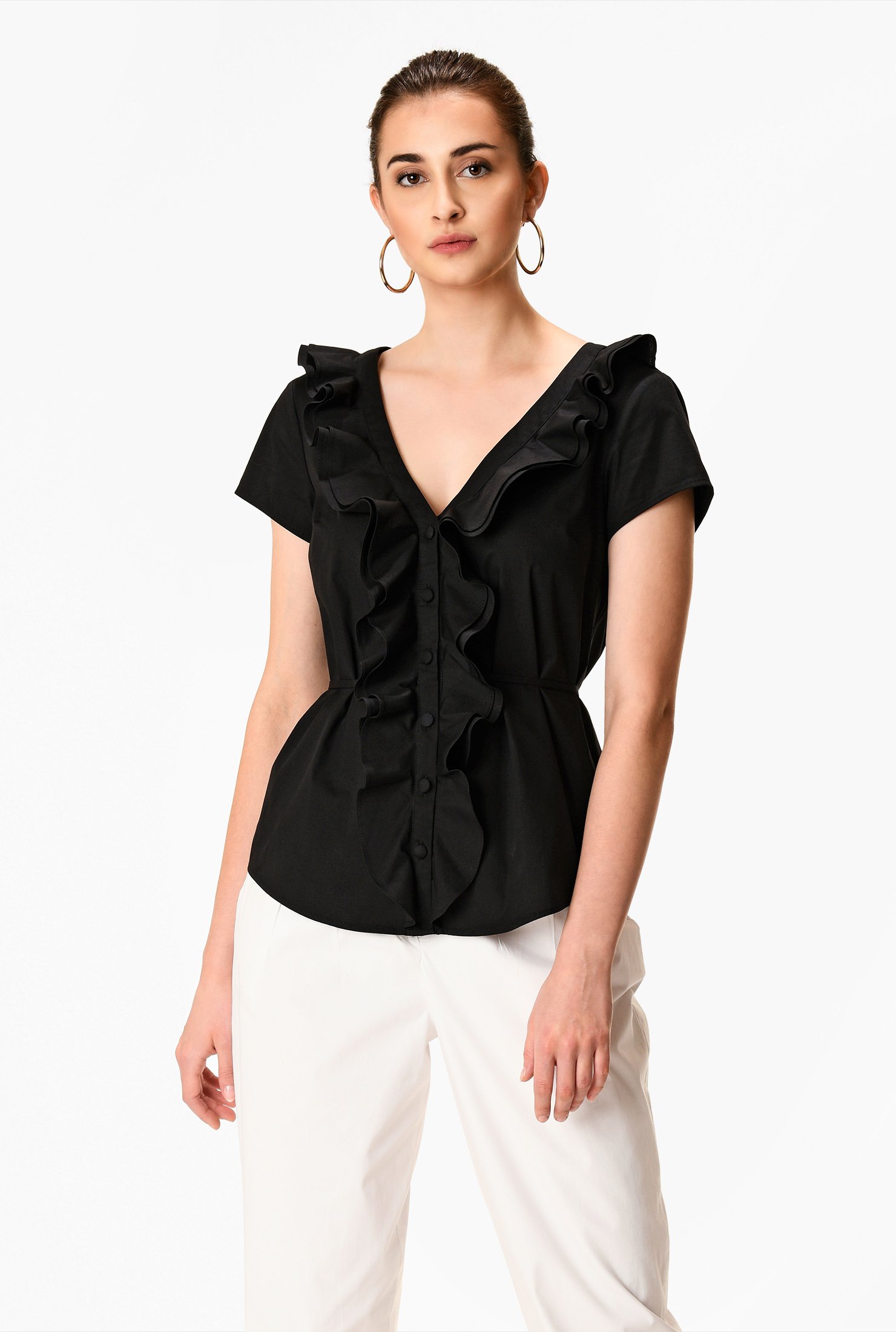 peplum blouse uk