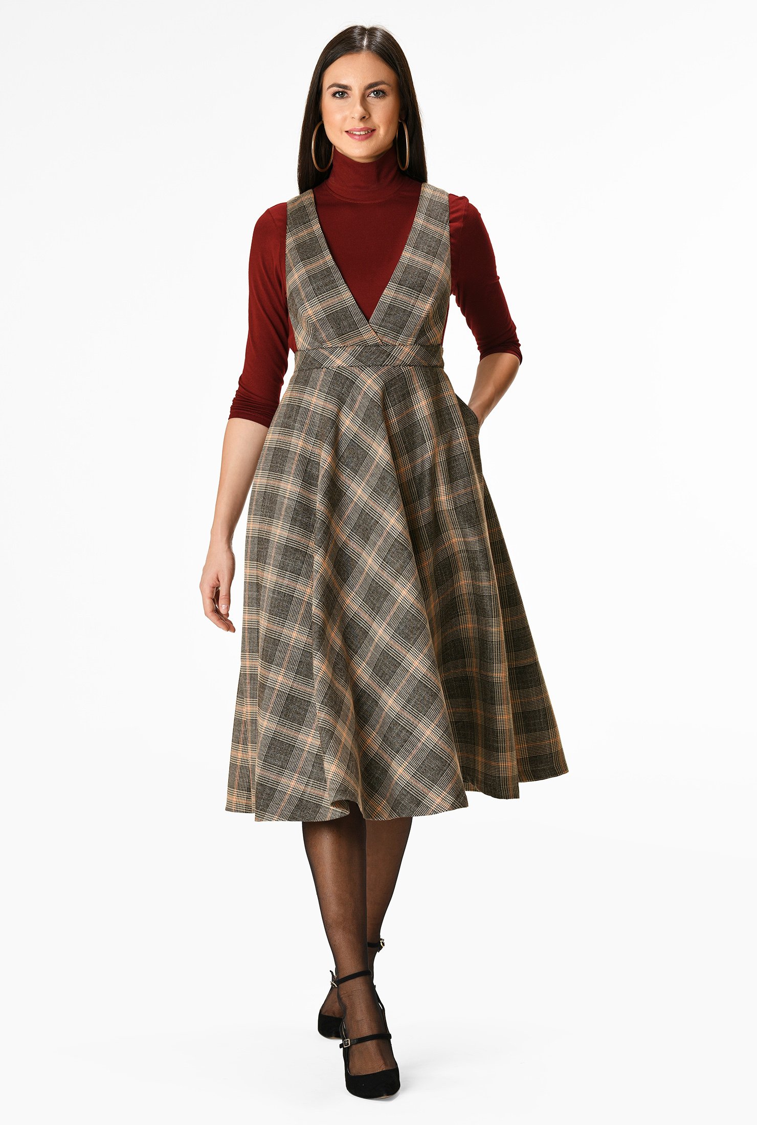 select jumper dress