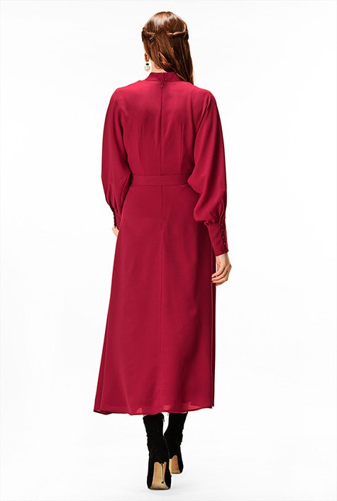 Is That The New Boat Neck Bishop Sleeve Belted Dress ??