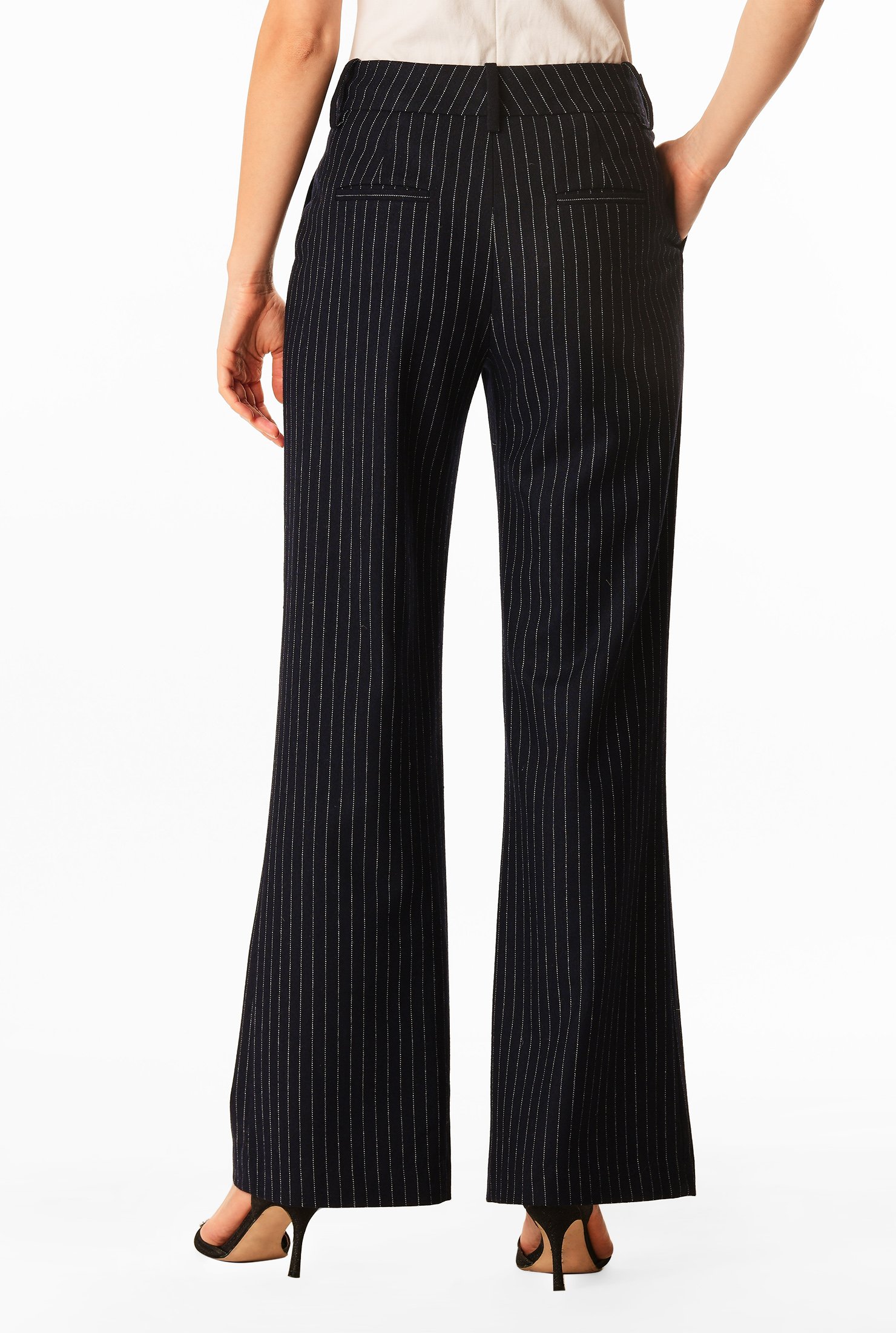 pinstripe work pants