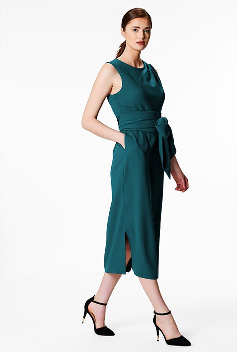 3.1 philip lim】 OBI BELT DRESS X1925 | tradexautomotive.com