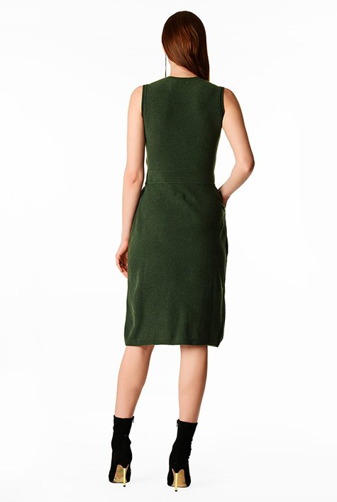 Camel best sale sheath dress