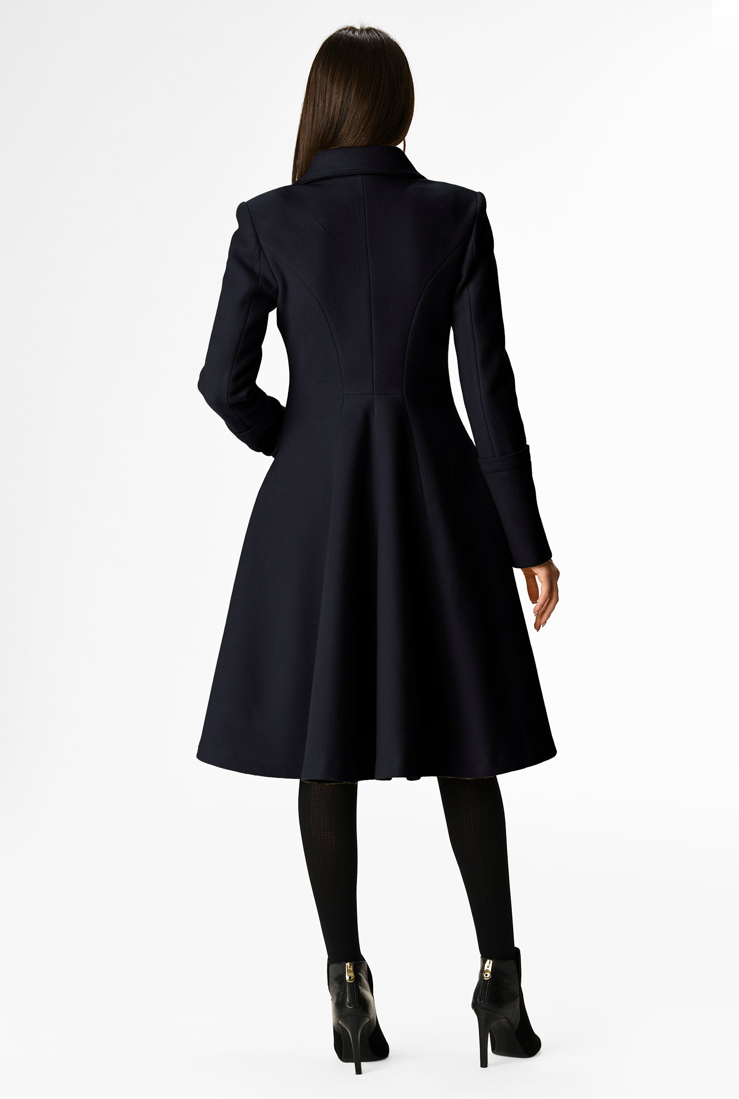 Shop Wool blend frock coat | eShakti