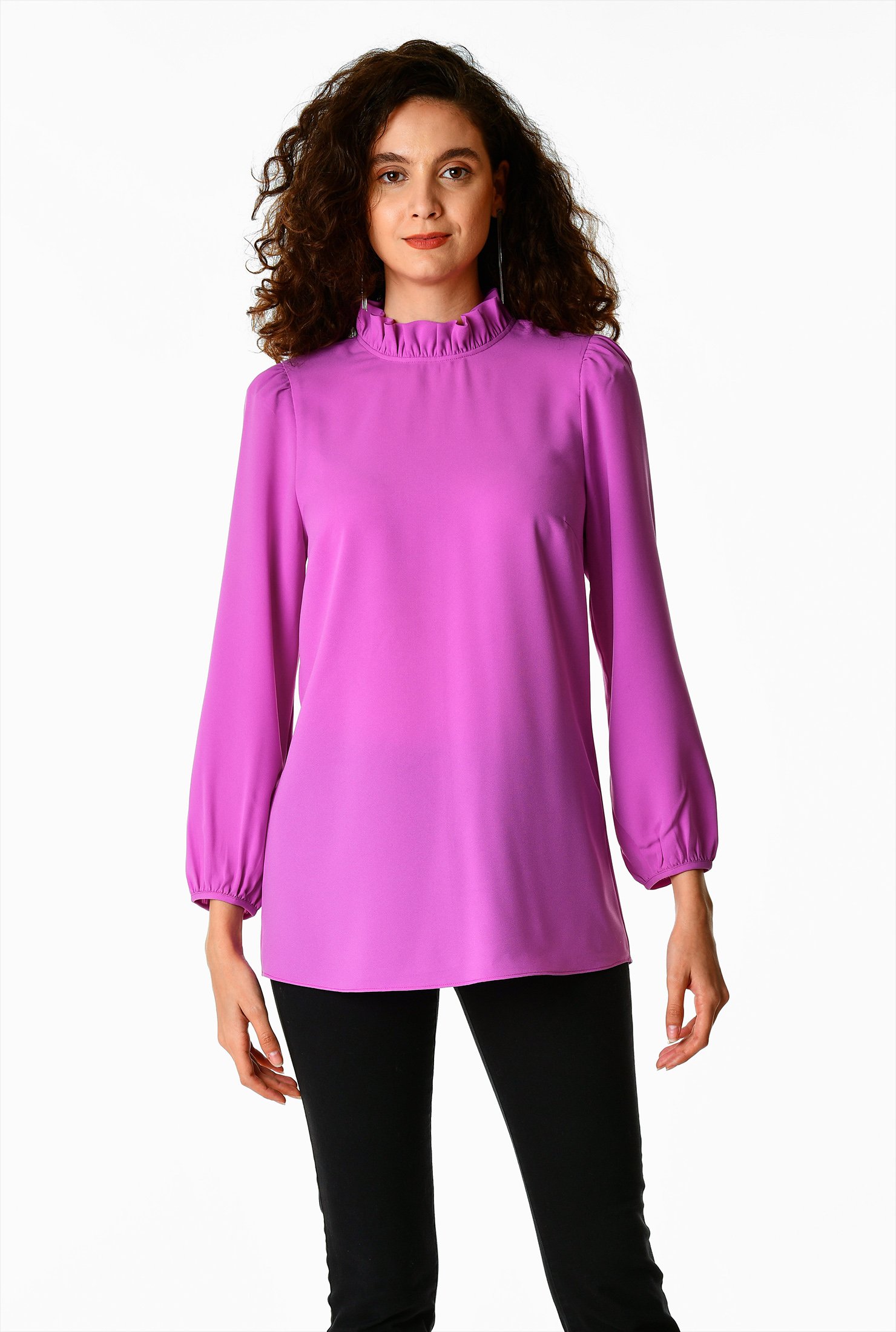 chiffon crepe blouse