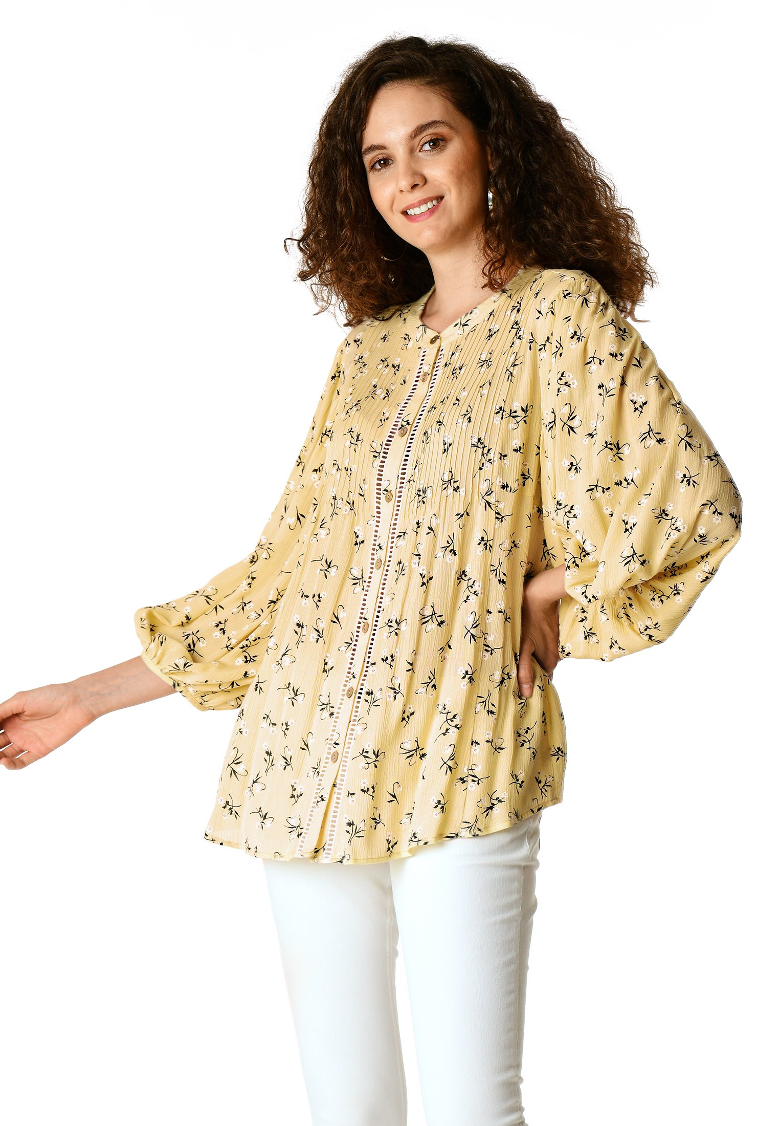 witchery pintuck blouse