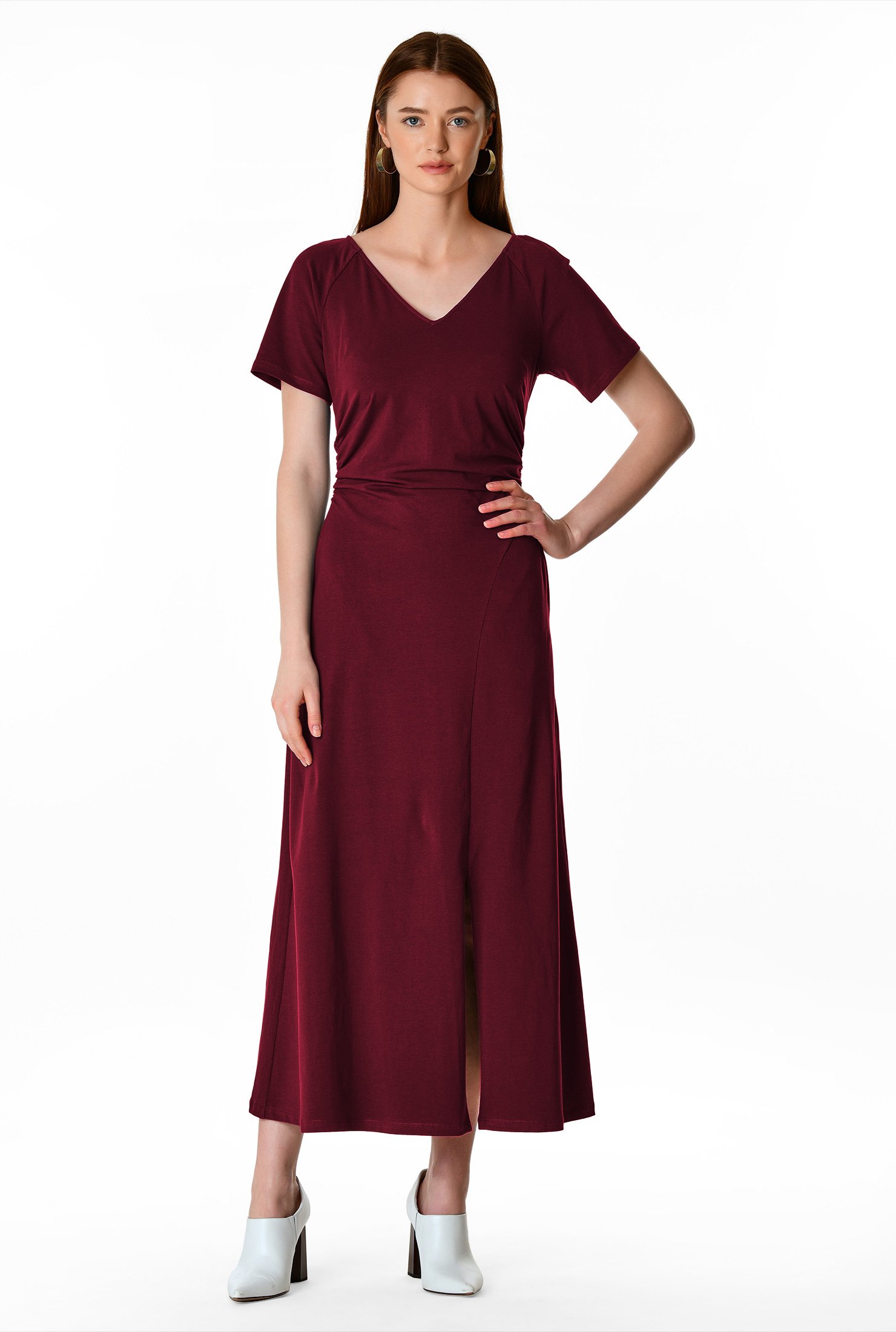 shop-cotton-knit-a-line-dress-eshakti