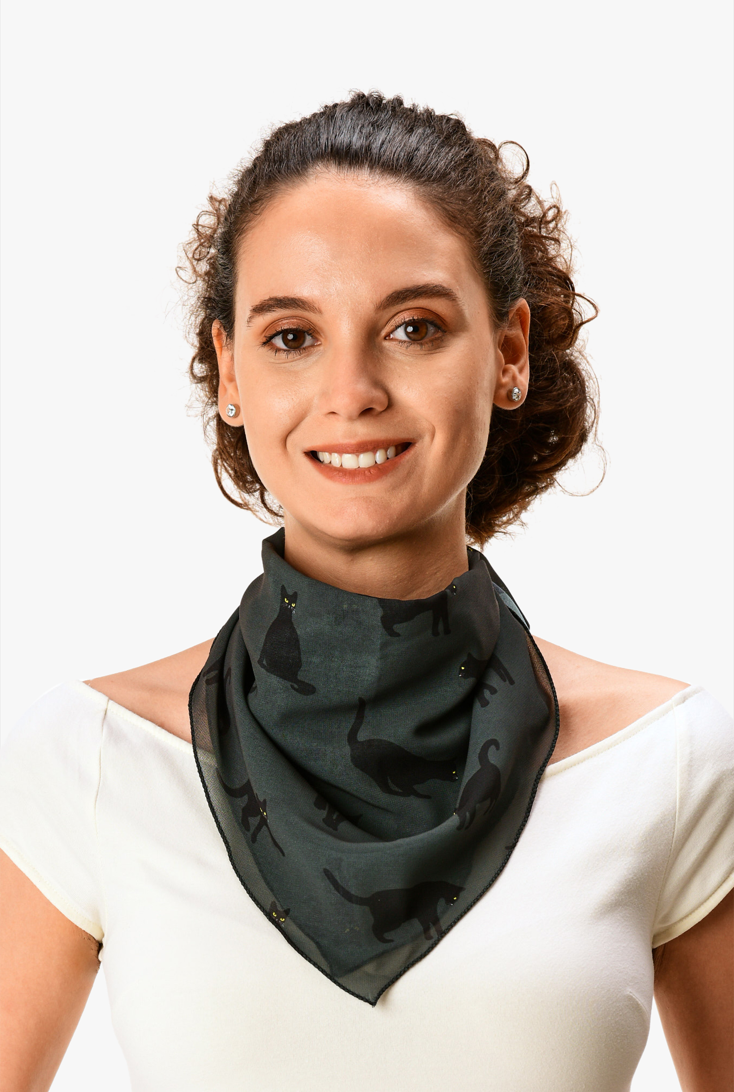 clear and orange heels