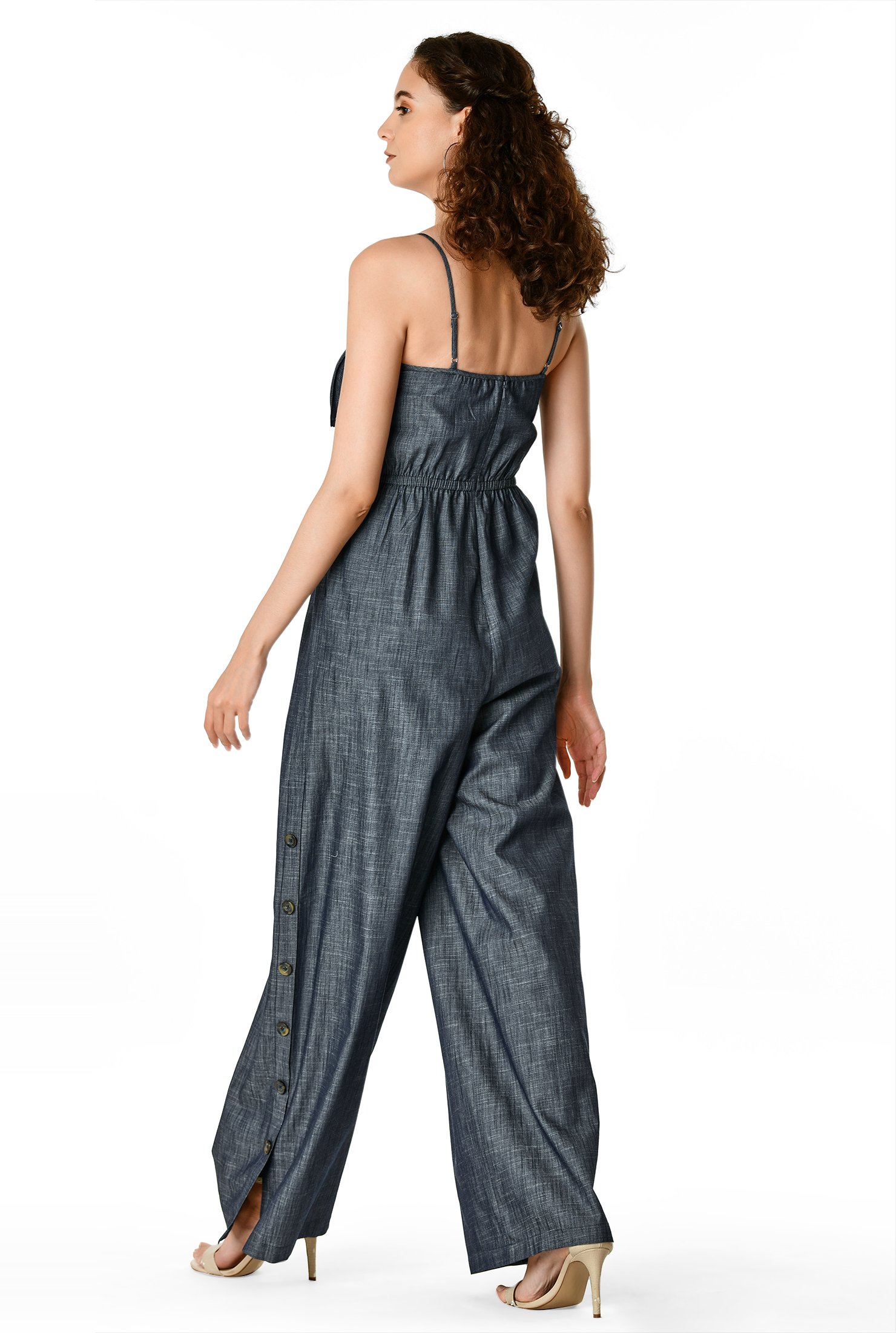 black cargo jumpsuit