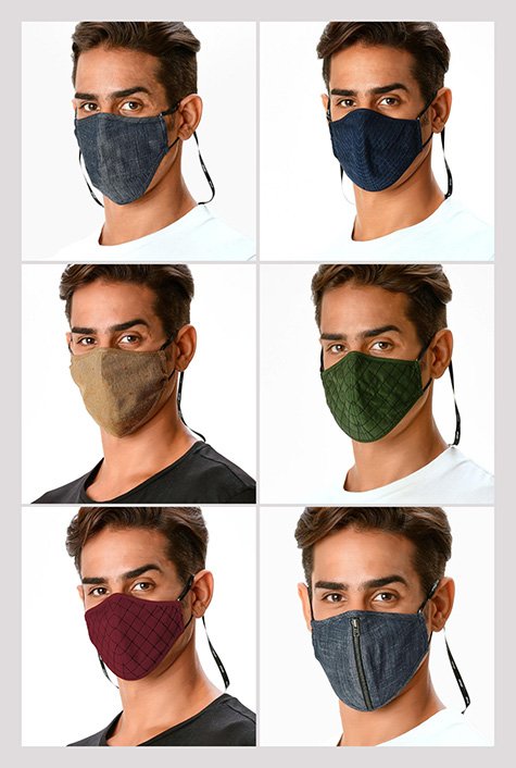 mens face mask set