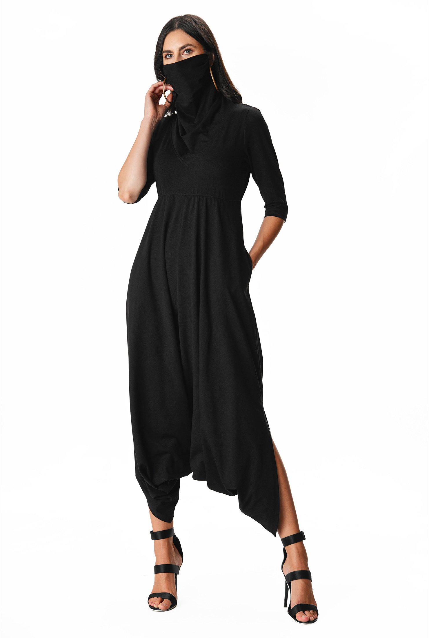 jersey cotton jumpsuit