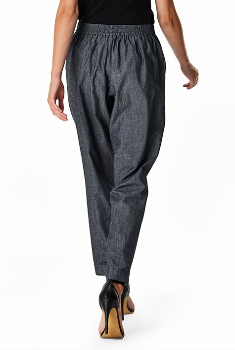 Work Pants, Premium, Ladies, 65/35, Button Closure - SA4990 BC