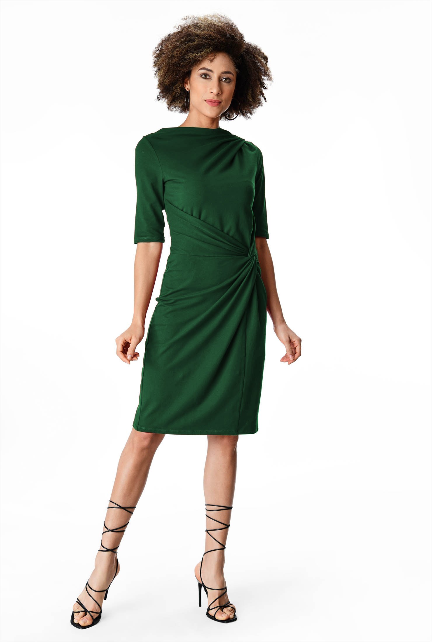 jersey sheath dress