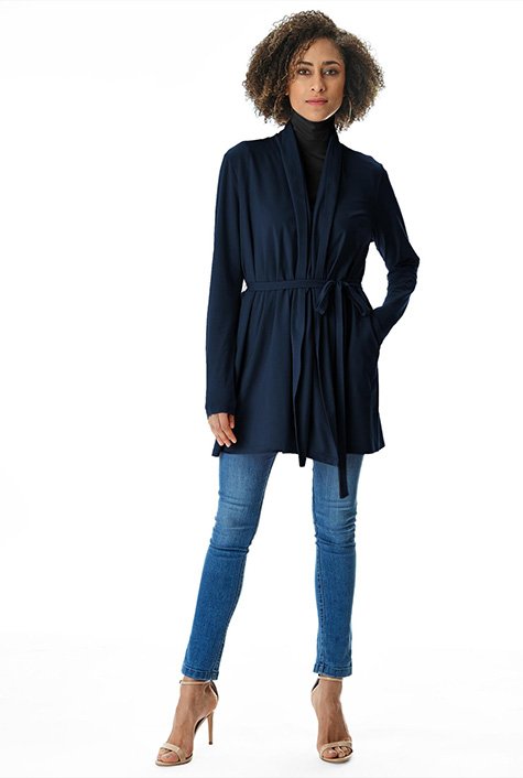 Jersey shop duster jacket