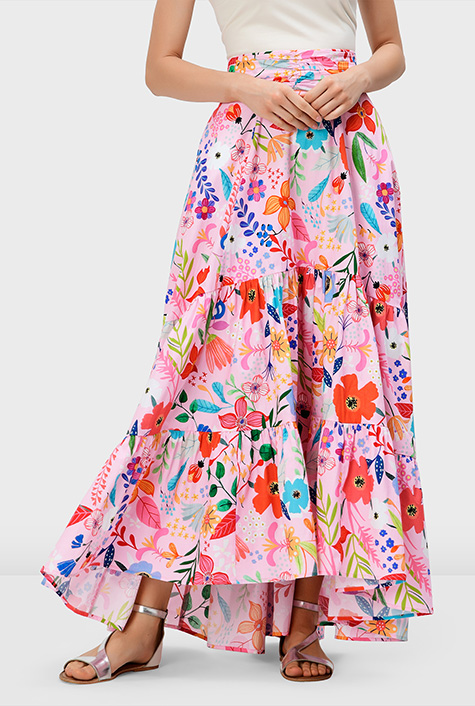 スカート MULTICOLOR COTTON SKIRT Marni Junior Cotton Skirt In Multicolor | ModeSens