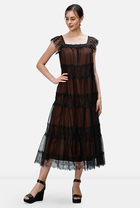 Voluminous Tulle Dress