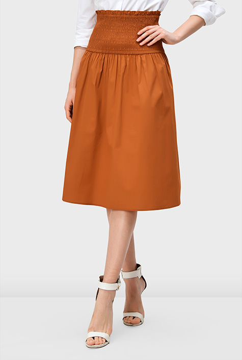 ◆セオリー◆Sleek Poplin Sunburst Midi SK 00 ◇セオリー◇Sleek Poplin Sunburst Midi SK 00