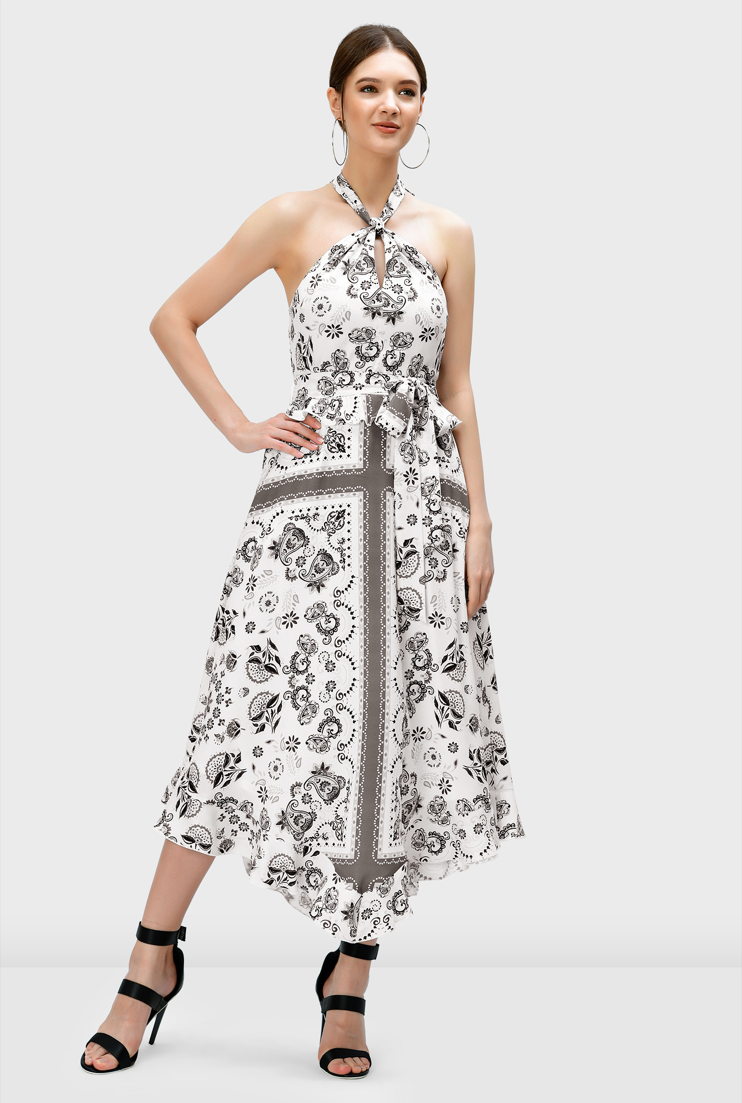 パーティードレス Wool Crepe Mini Dress With Python Print Collar Wool Crepe Mini Dress With Python Print Collar - Walmart