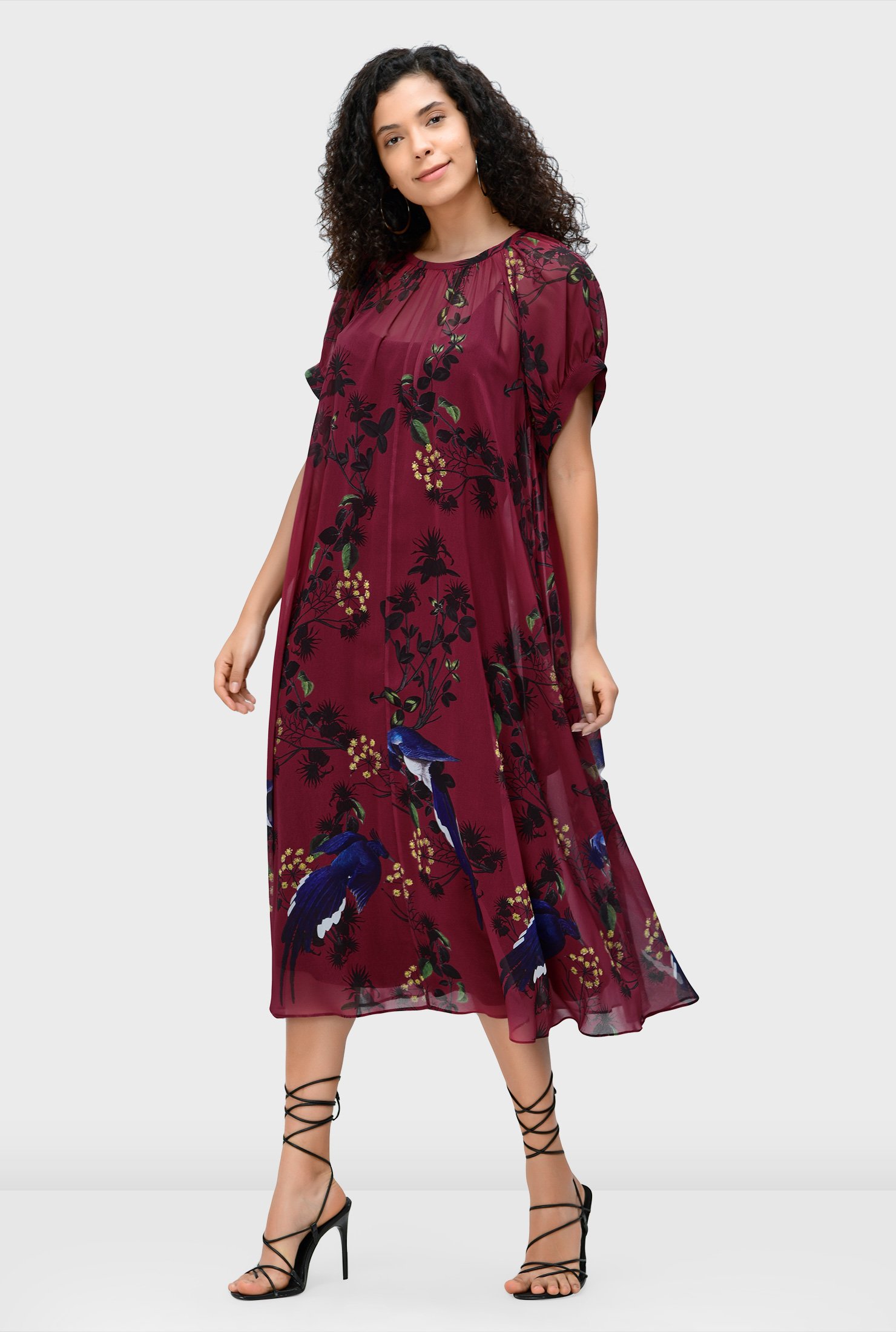 Floral Maxi – The Cranberry Bend
